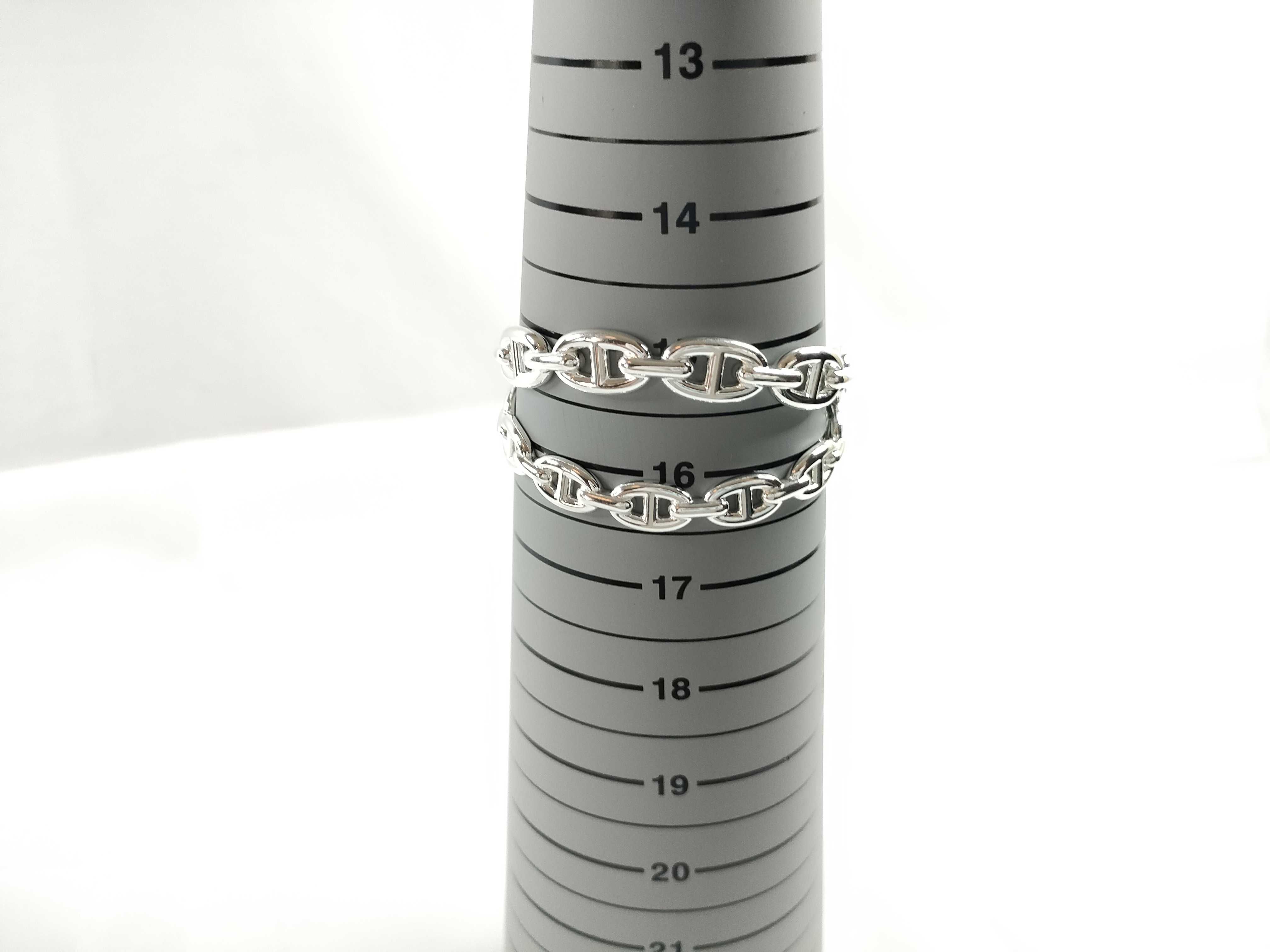 Chaine d'Ancre Enchainée Double SV925 38.3g SH Bracelet/Bangle — view 8