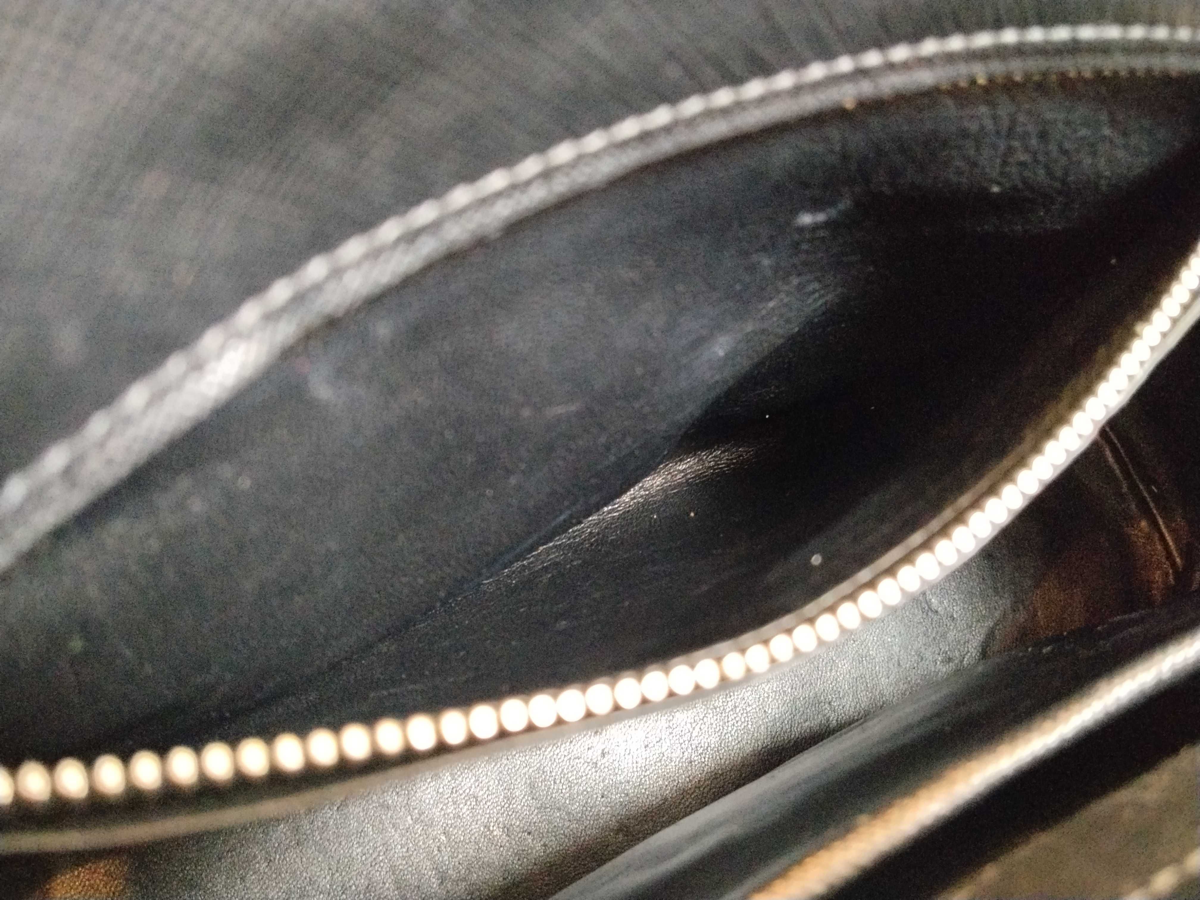 Saffiano Leather Black 2-Way Handbag — view 12