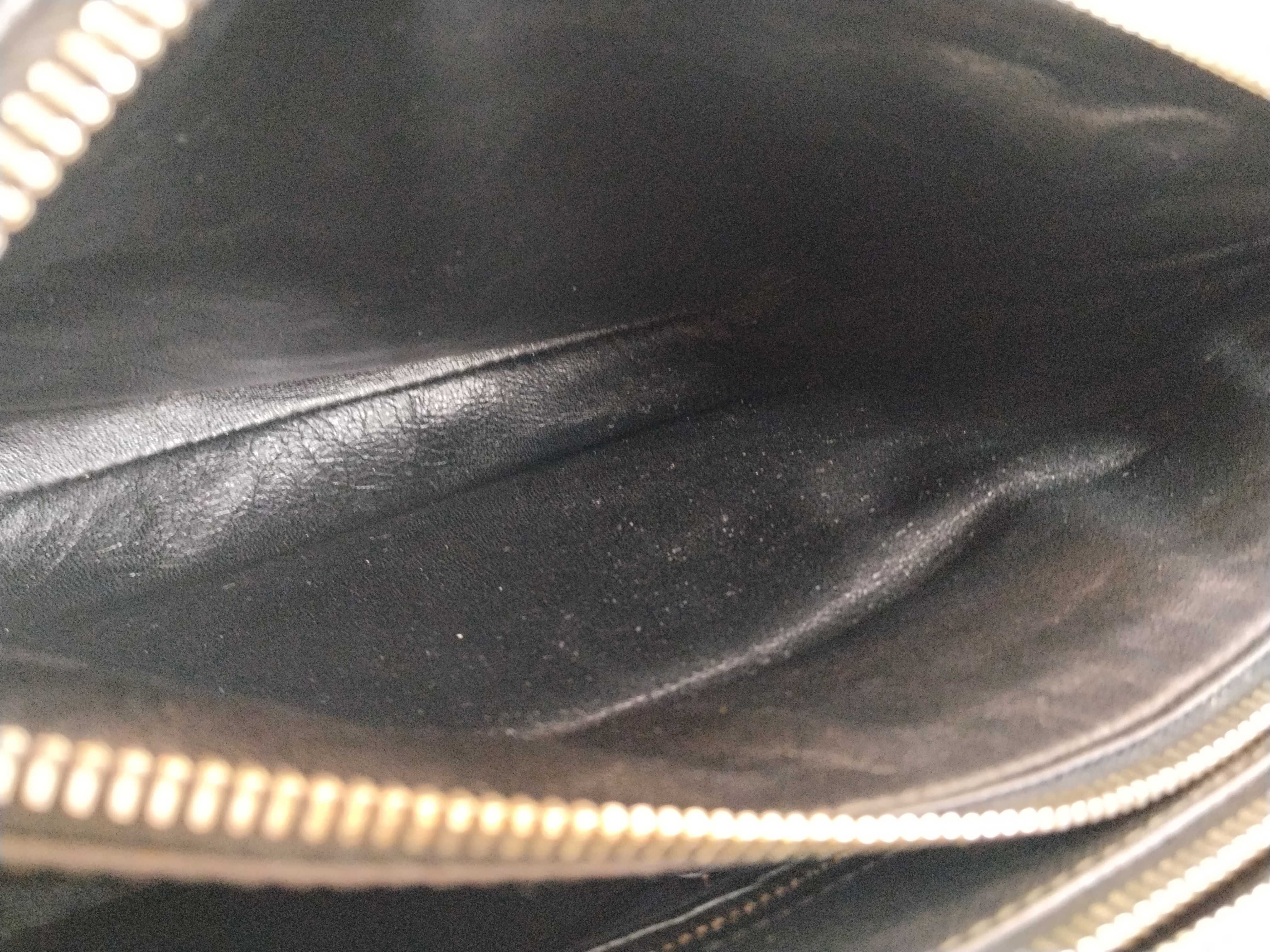Saffiano Leather Black 2-Way Handbag — view 14