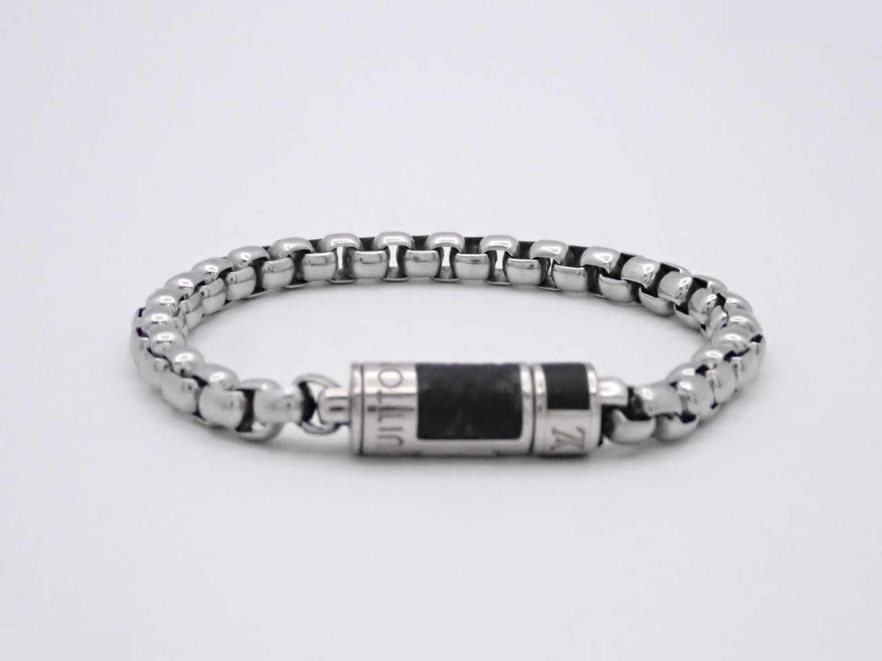 Bracelet Chain Monogram #M (Wrist circumference approx. 17cm) — view 2