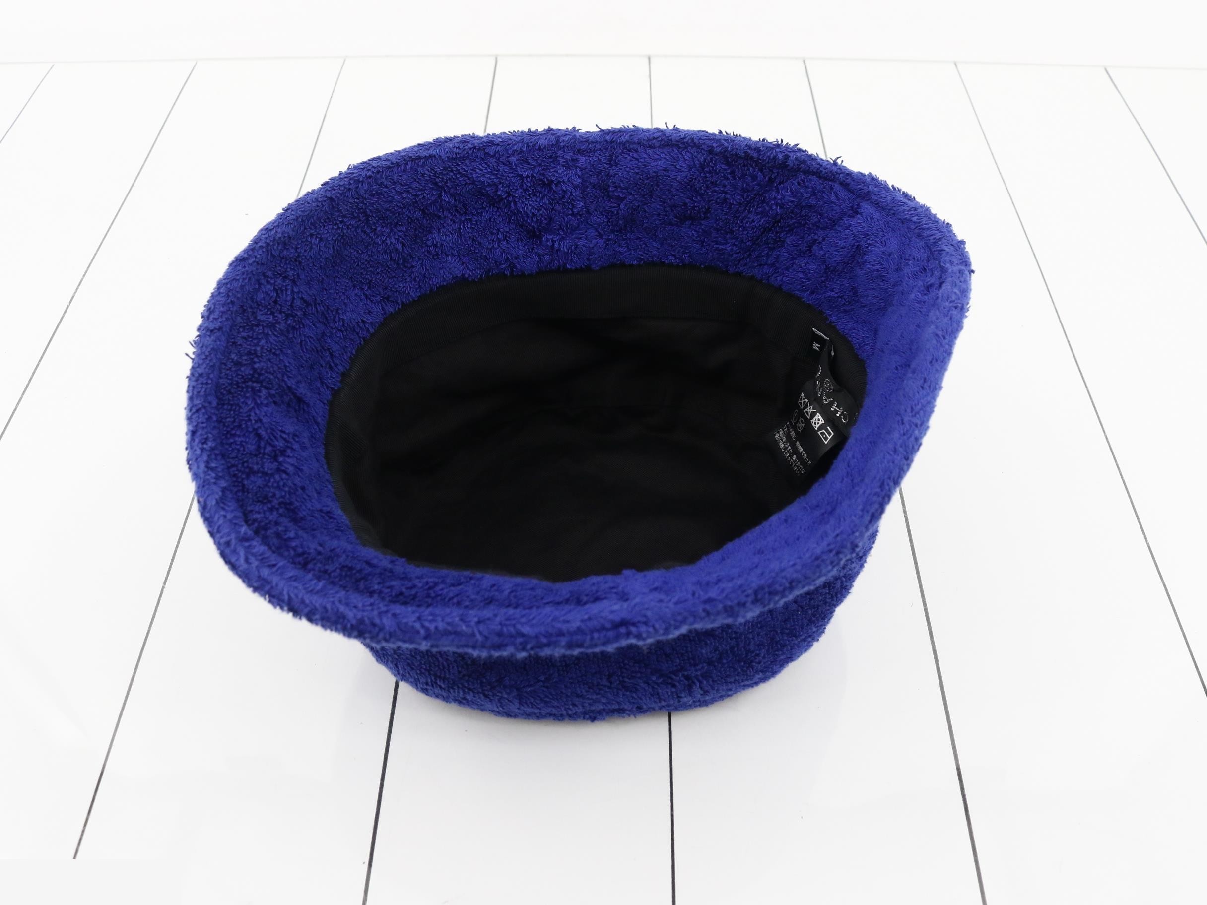 Bucket hat, Coco Mark, WS4847, Size M, Blue — view 3