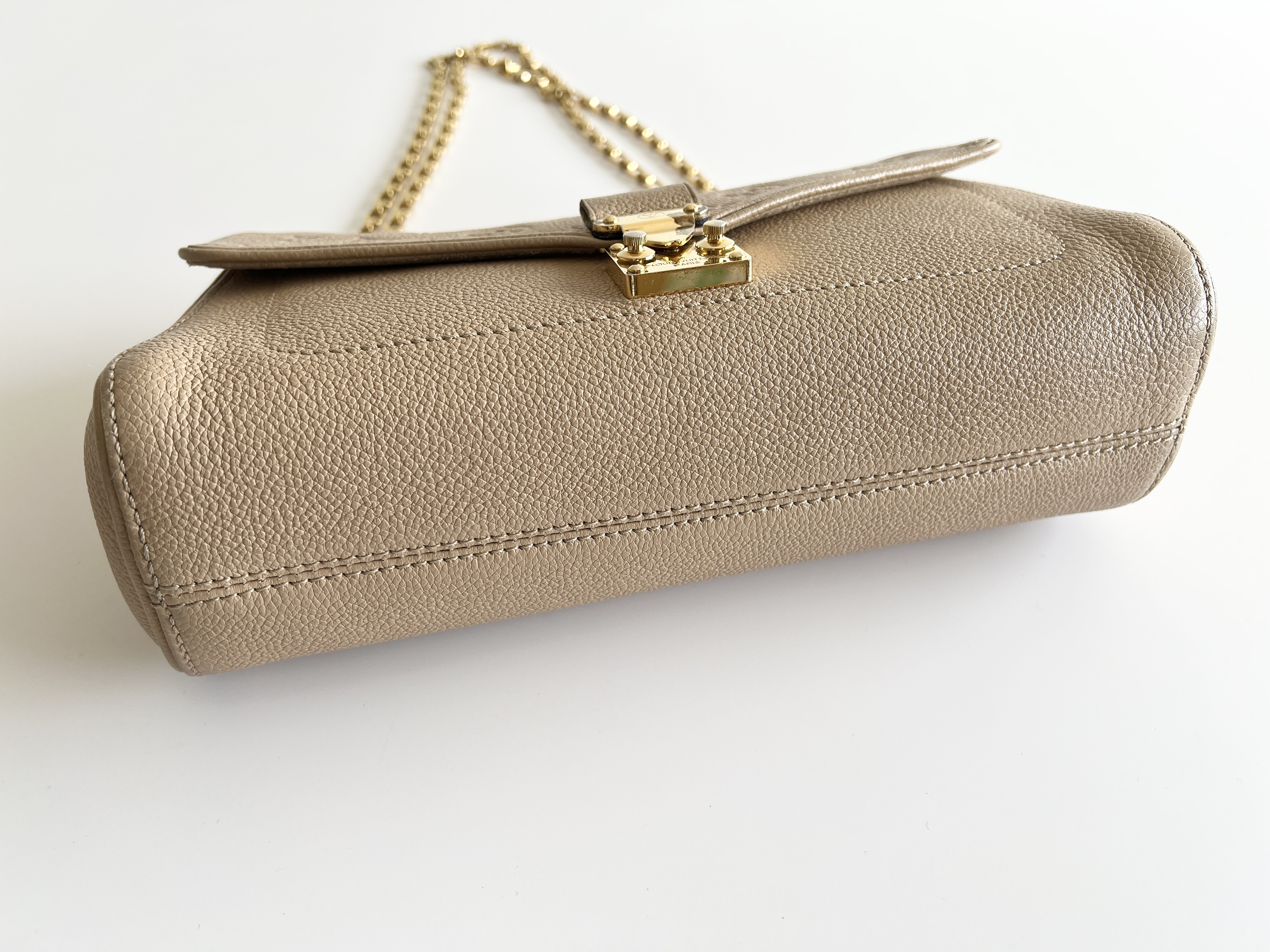 Monogram Empreinte Saint Germain PM Embossed Clochette Leather Chain Shoulder Bag — view 15