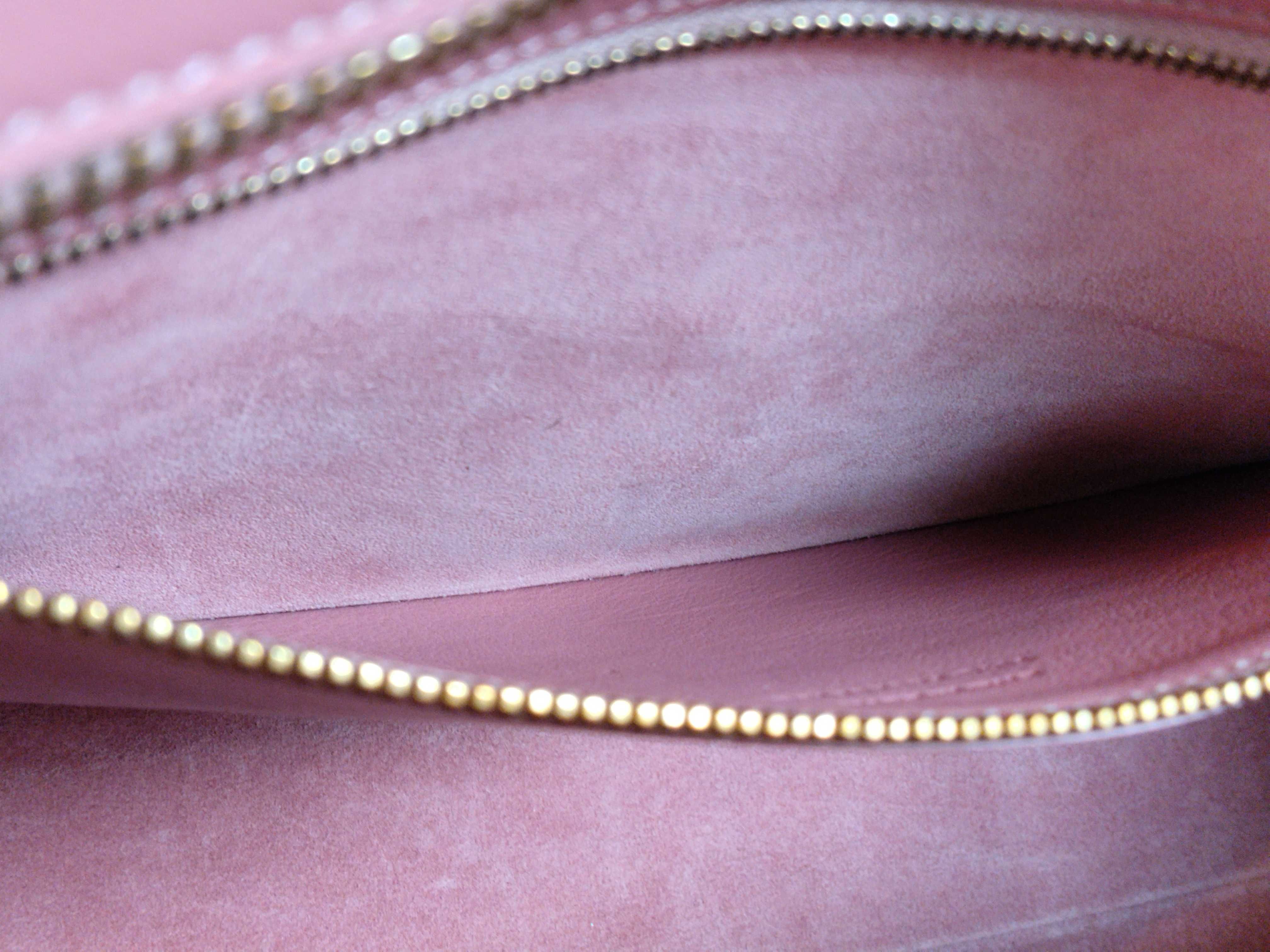 PH- Monogram Cabas Tote Bag Pink Leather 36cm Handbag — view 13