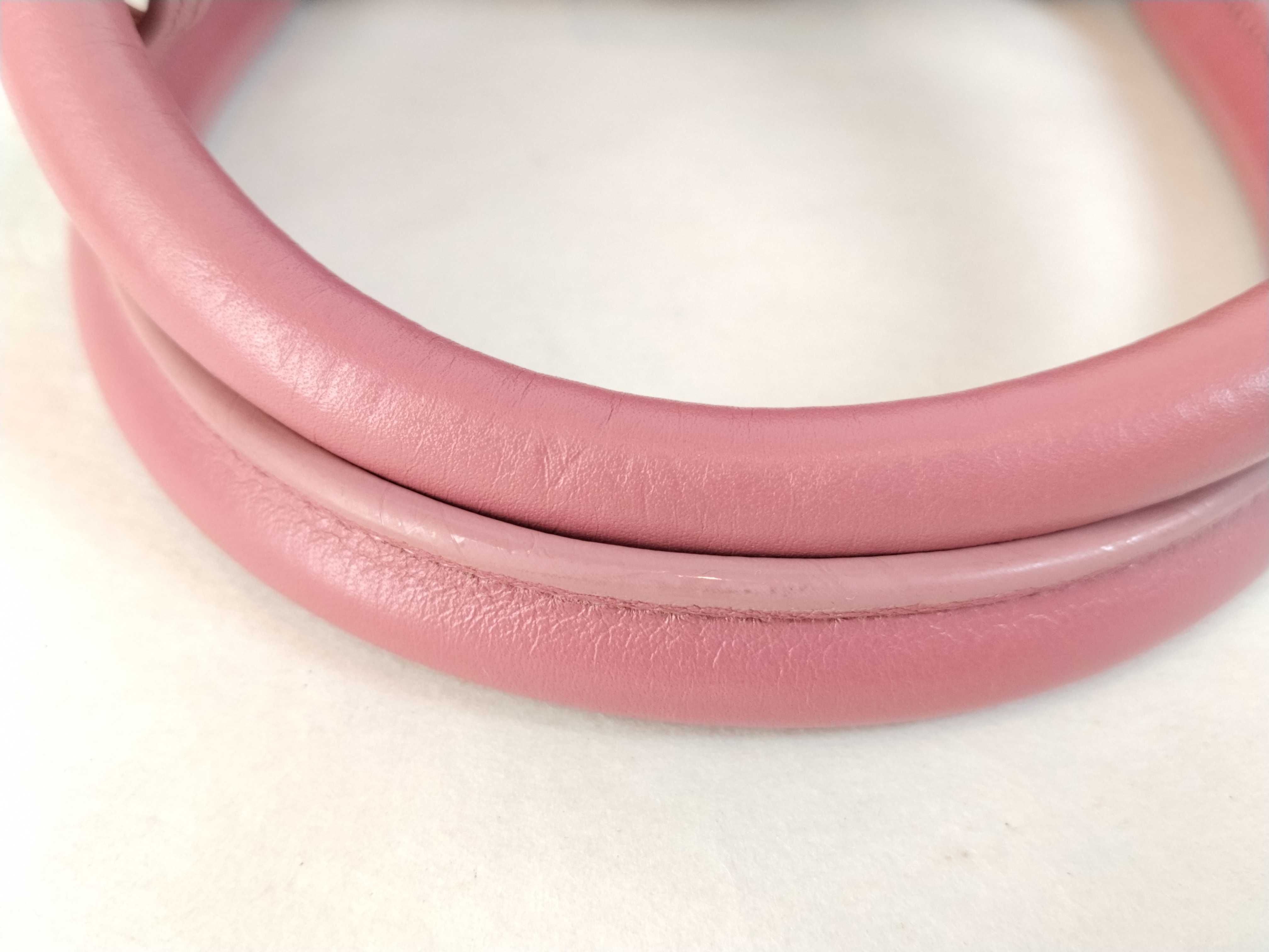 PH- Monogram Cabas Tote Bag Pink Leather 36cm Handbag — view 4