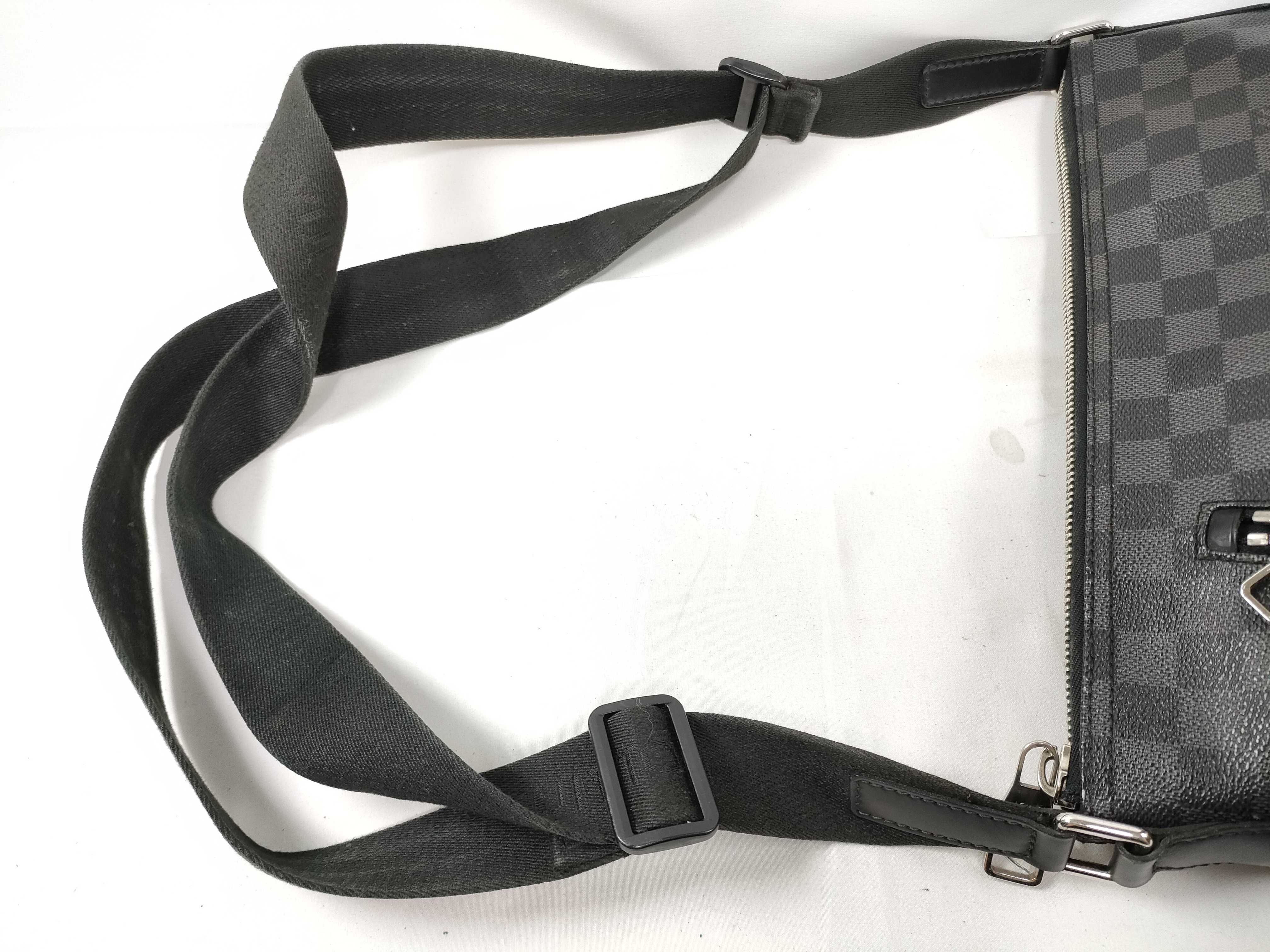 Black N41211 Graphite Mic PM Shoulder Bag — view 6