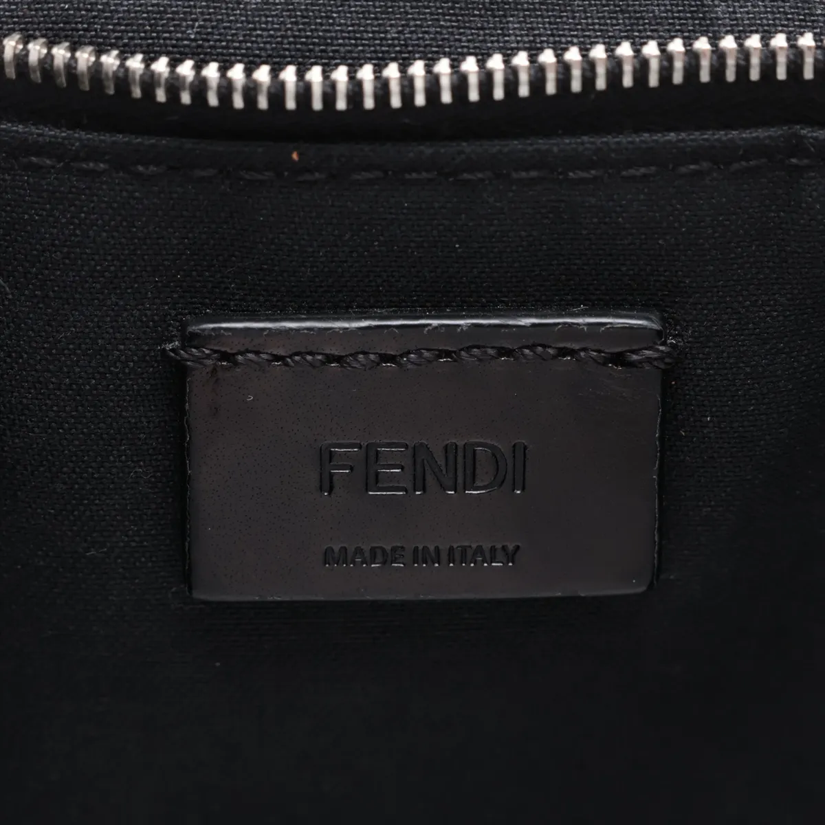 Selleria Bucket 7VA524 Leather Shoulder Bag, Black — view 8