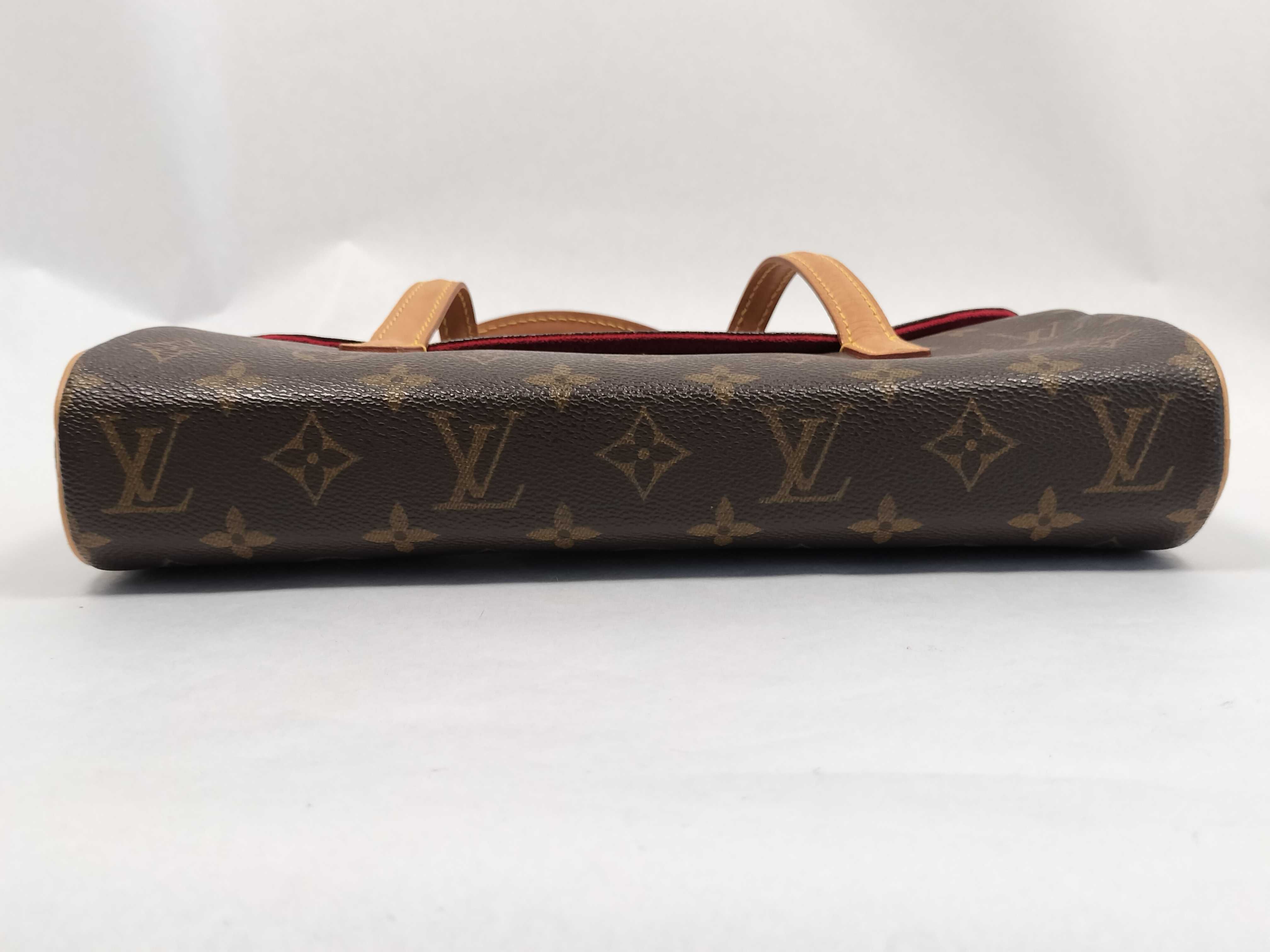 Monogram Louis Vuitton Sonatine Monogram Handbag — view 7