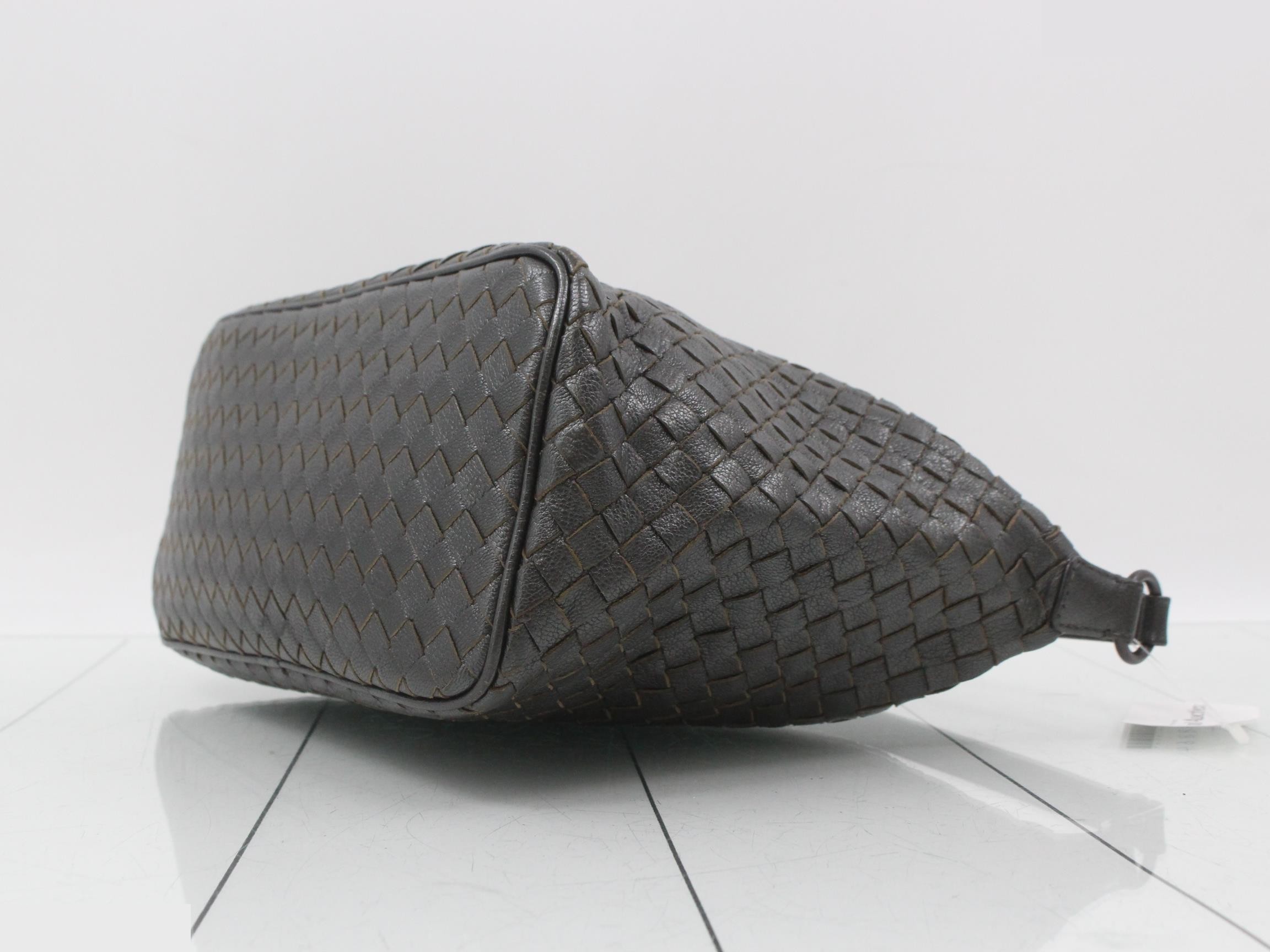 Intrecciato One-Shoulder Bag — view 6