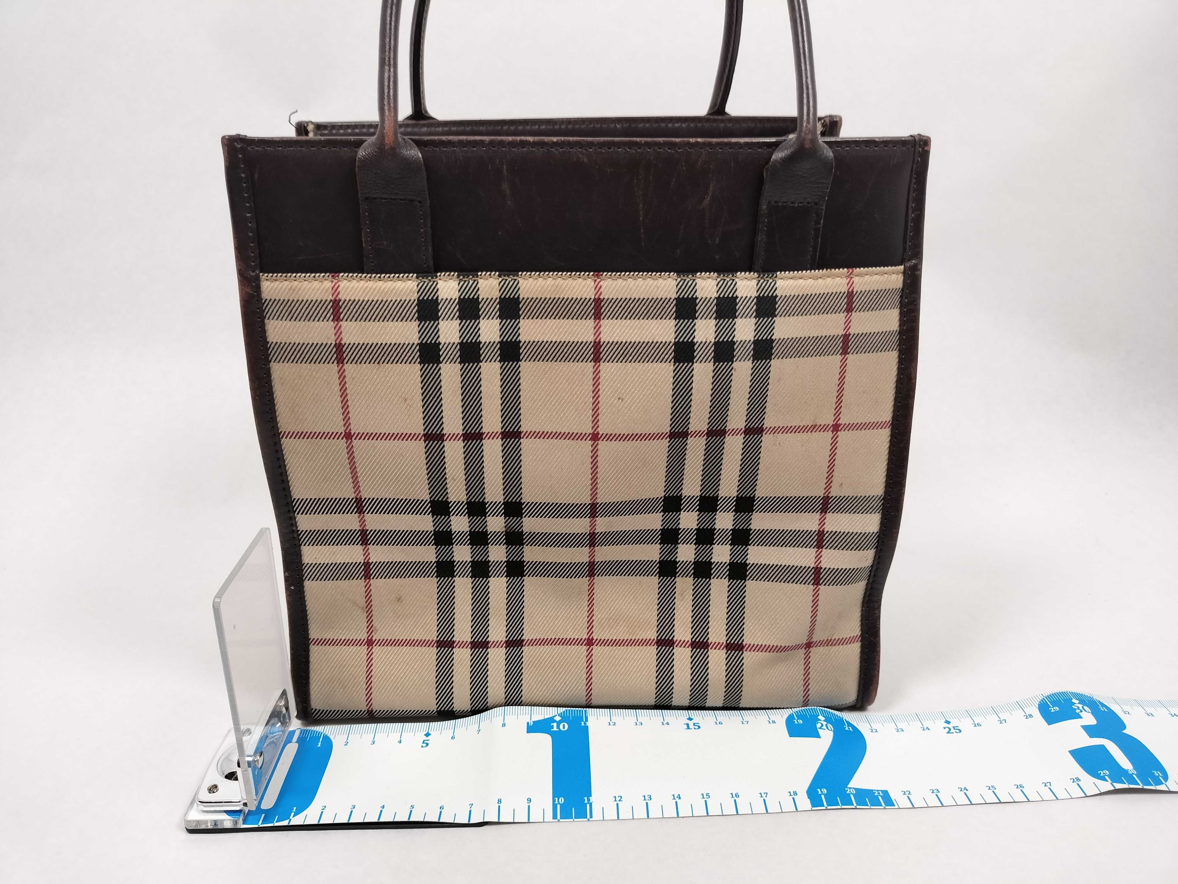 Tote Bag with Checkered Pattern — view 2
