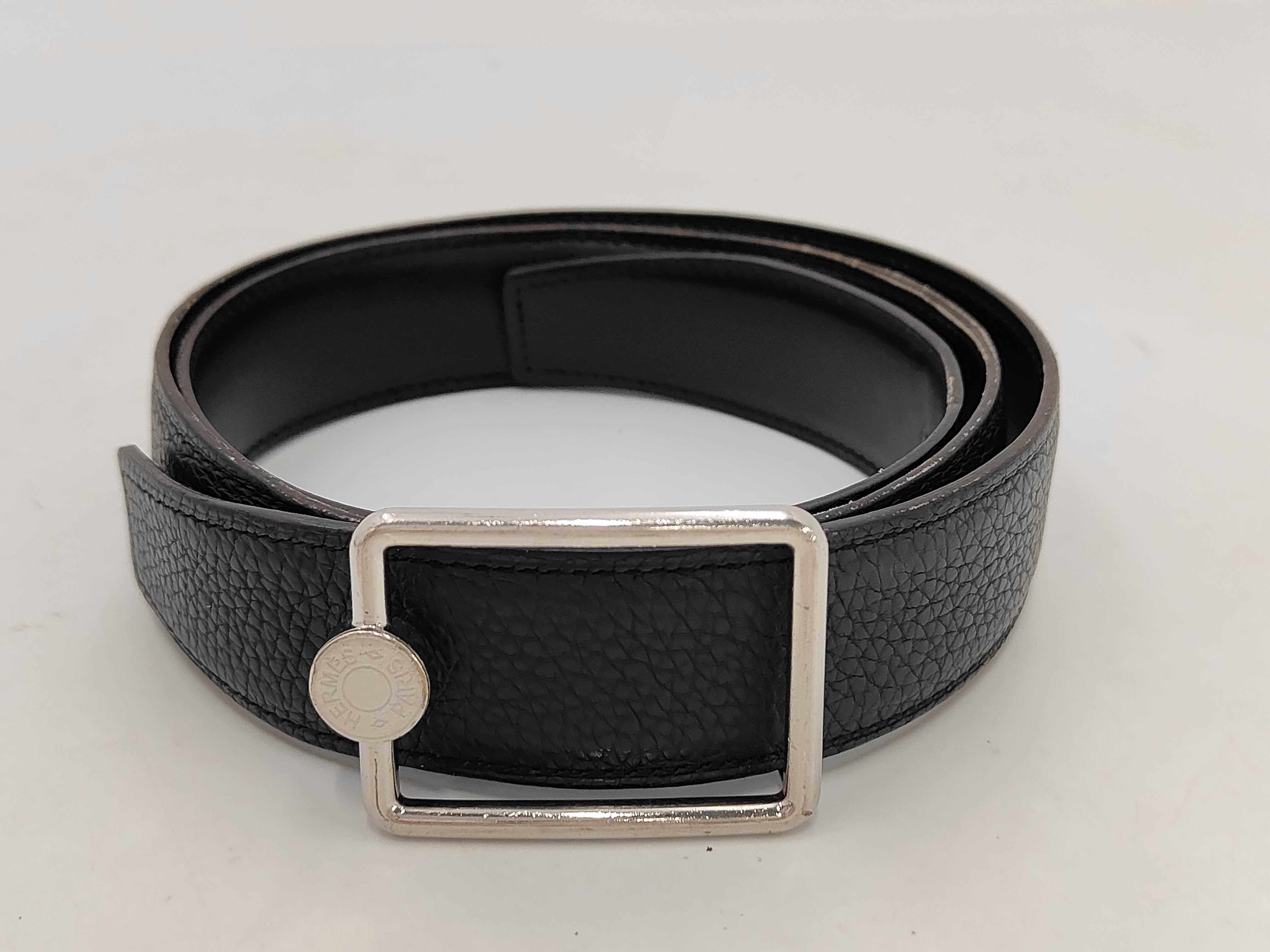 Sellier Oscar Leather Belt Black Belt