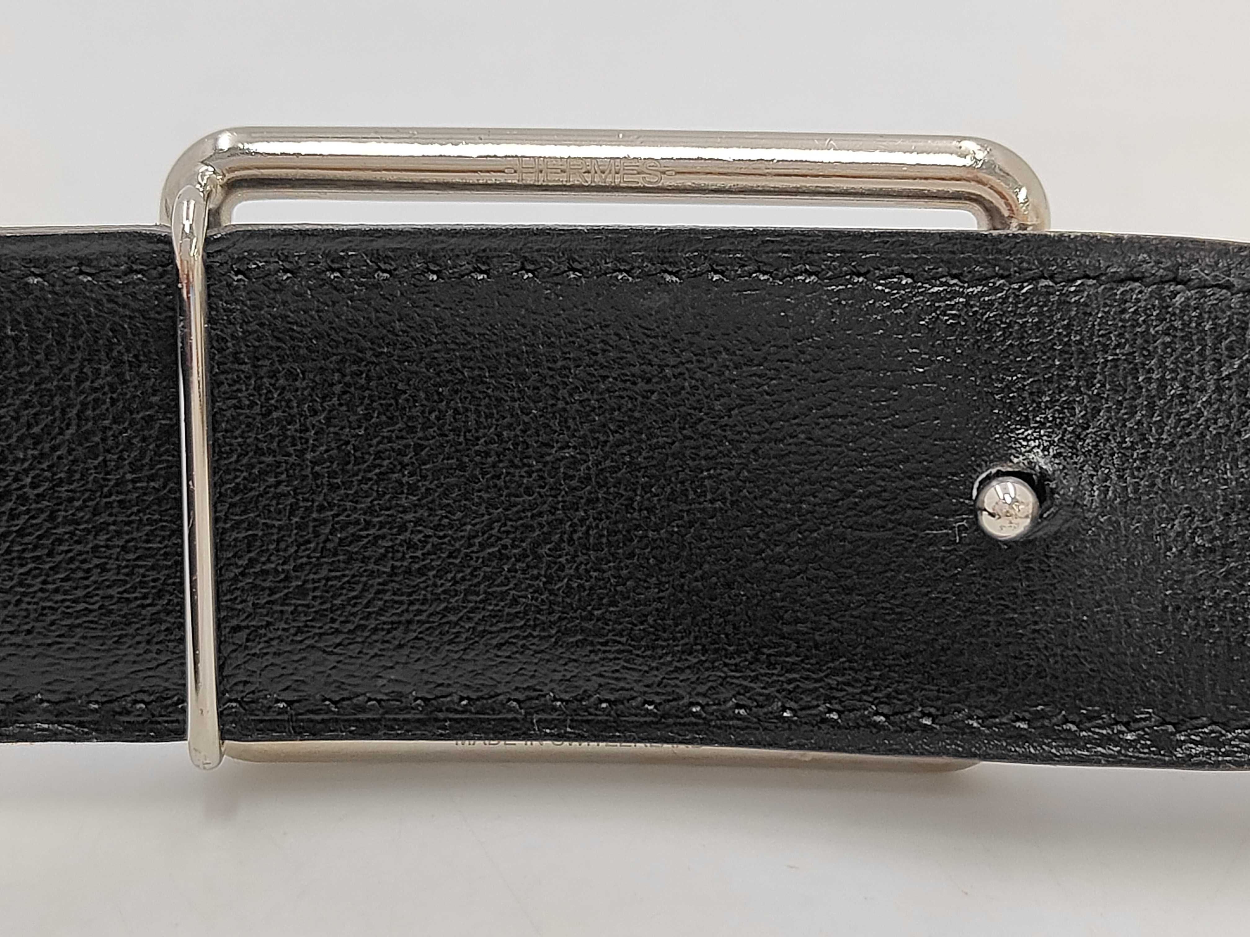 Sellier Oscar Leather Belt Black Belt — view 4