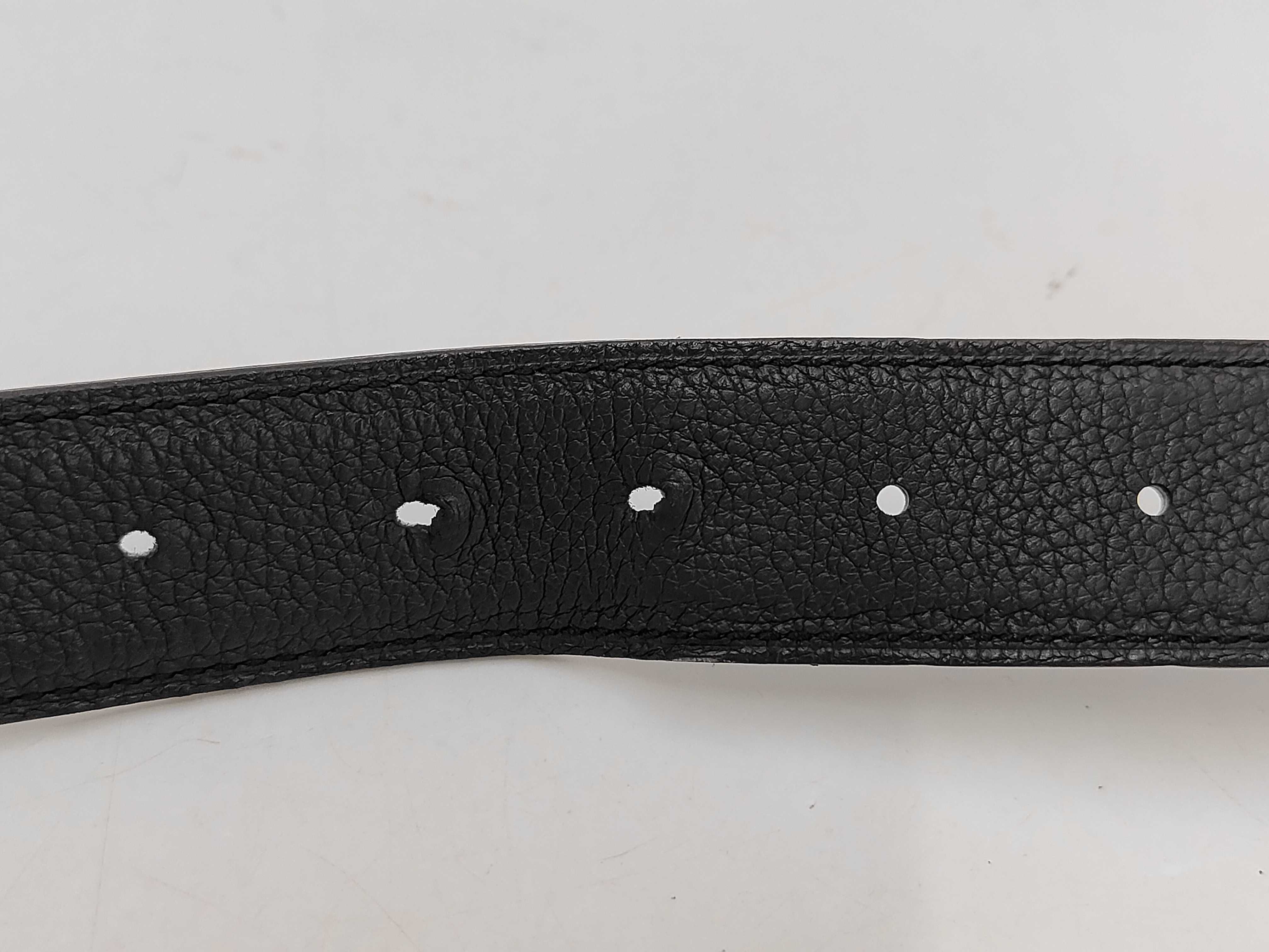 Sellier Oscar Leather Belt Black Belt — view 5
