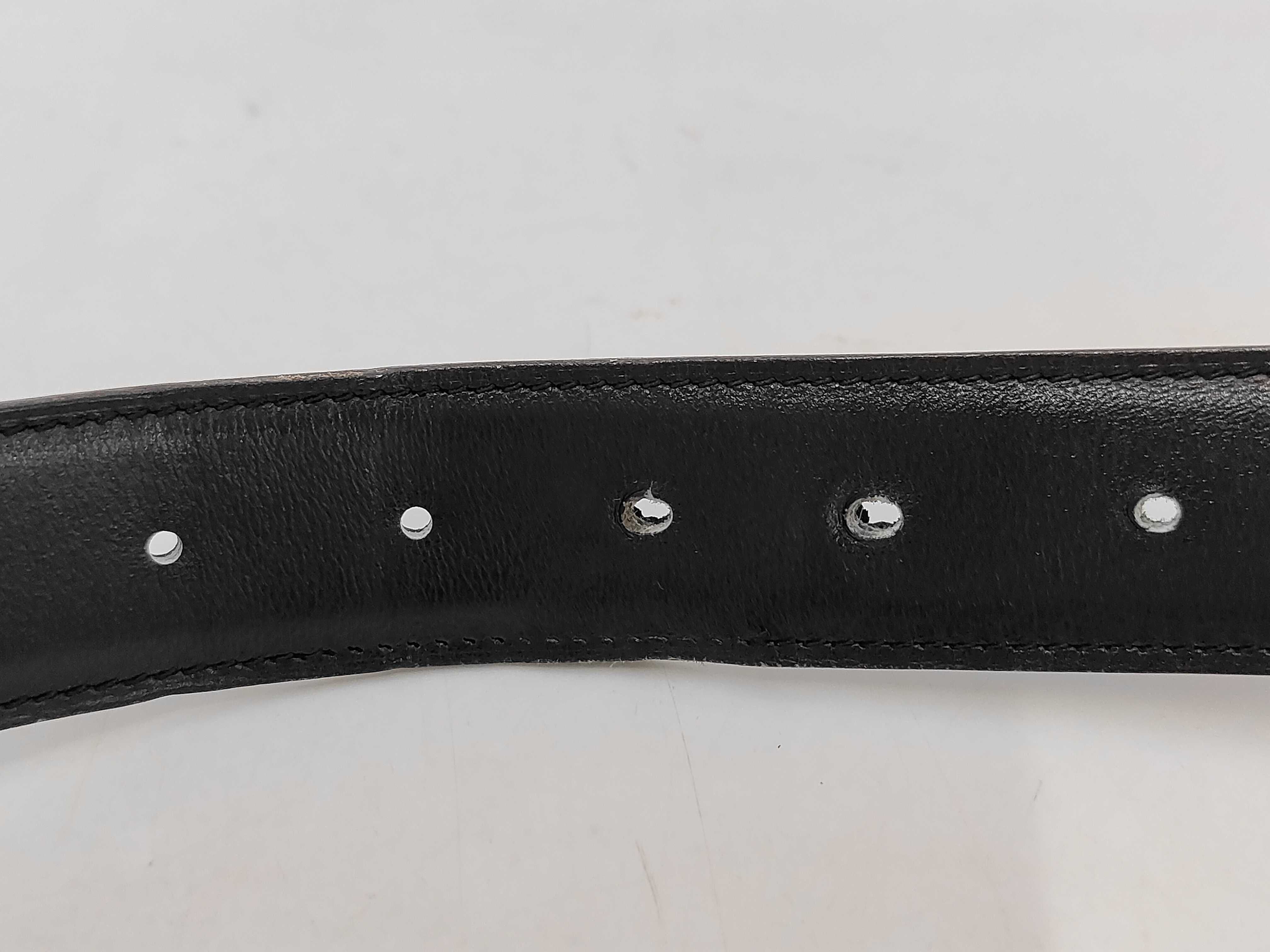 Sellier Oscar Leather Belt Black Belt — view 6