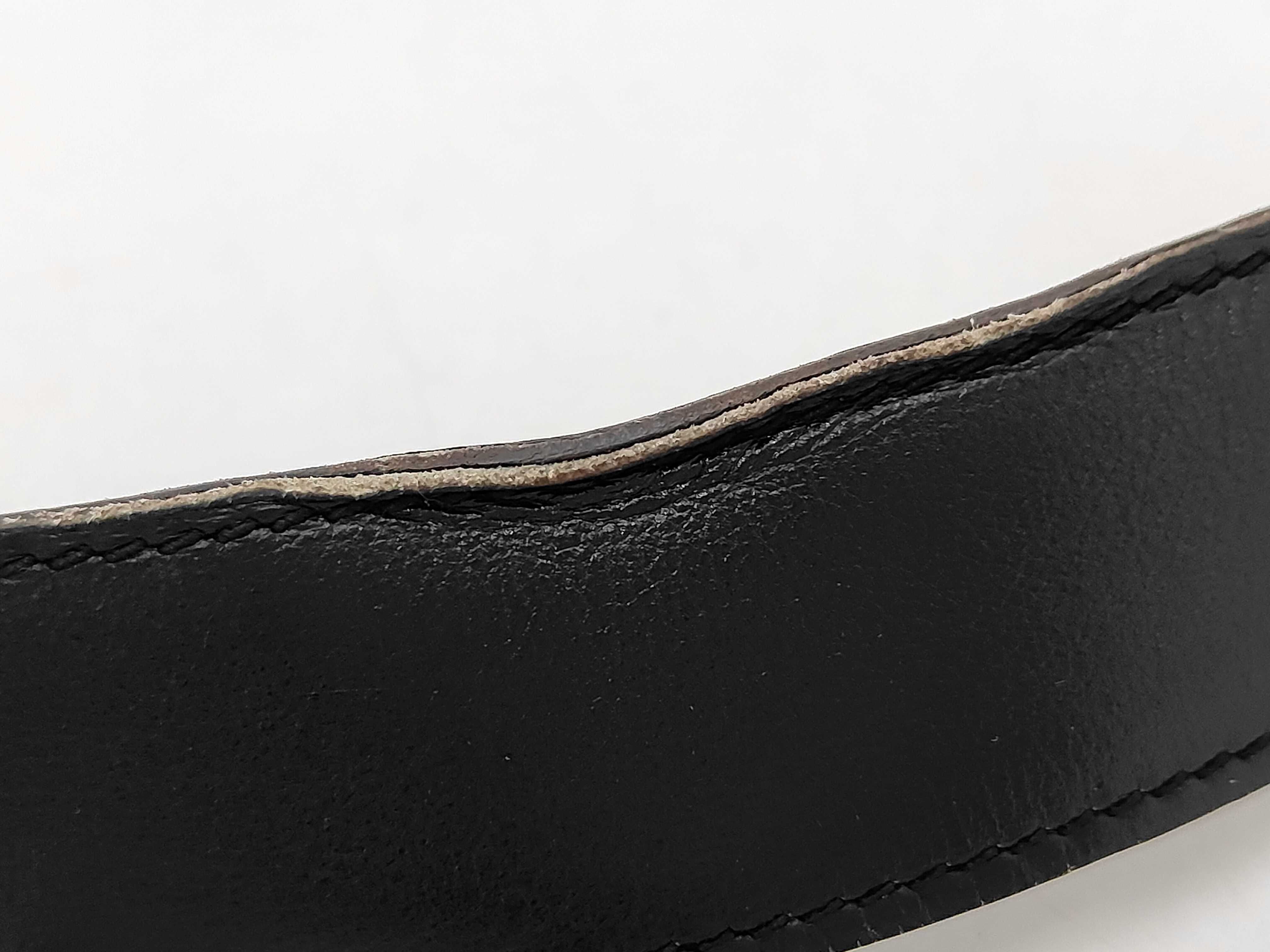 Sellier Oscar Leather Belt Black Belt — view 7