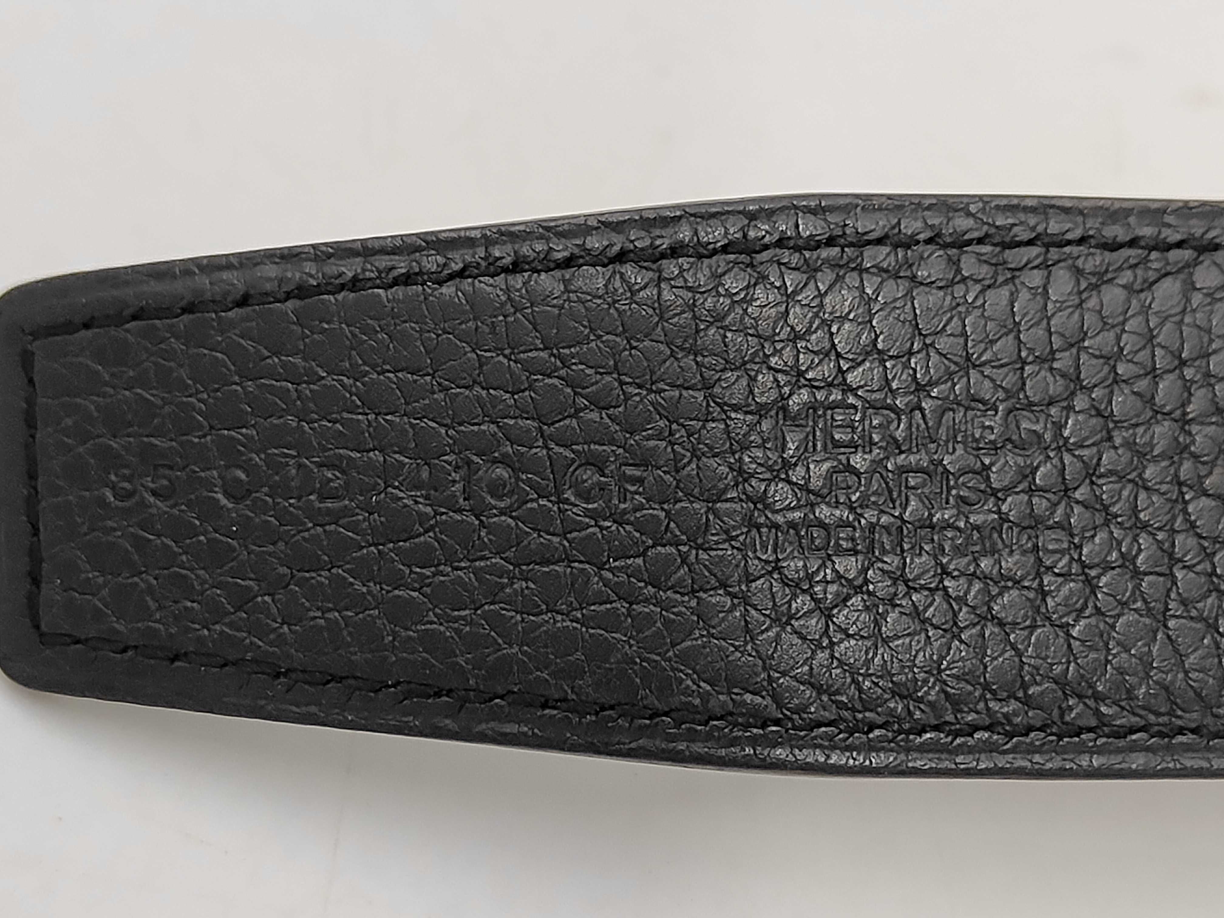 Sellier Oscar Leather Belt Black Belt — view 8