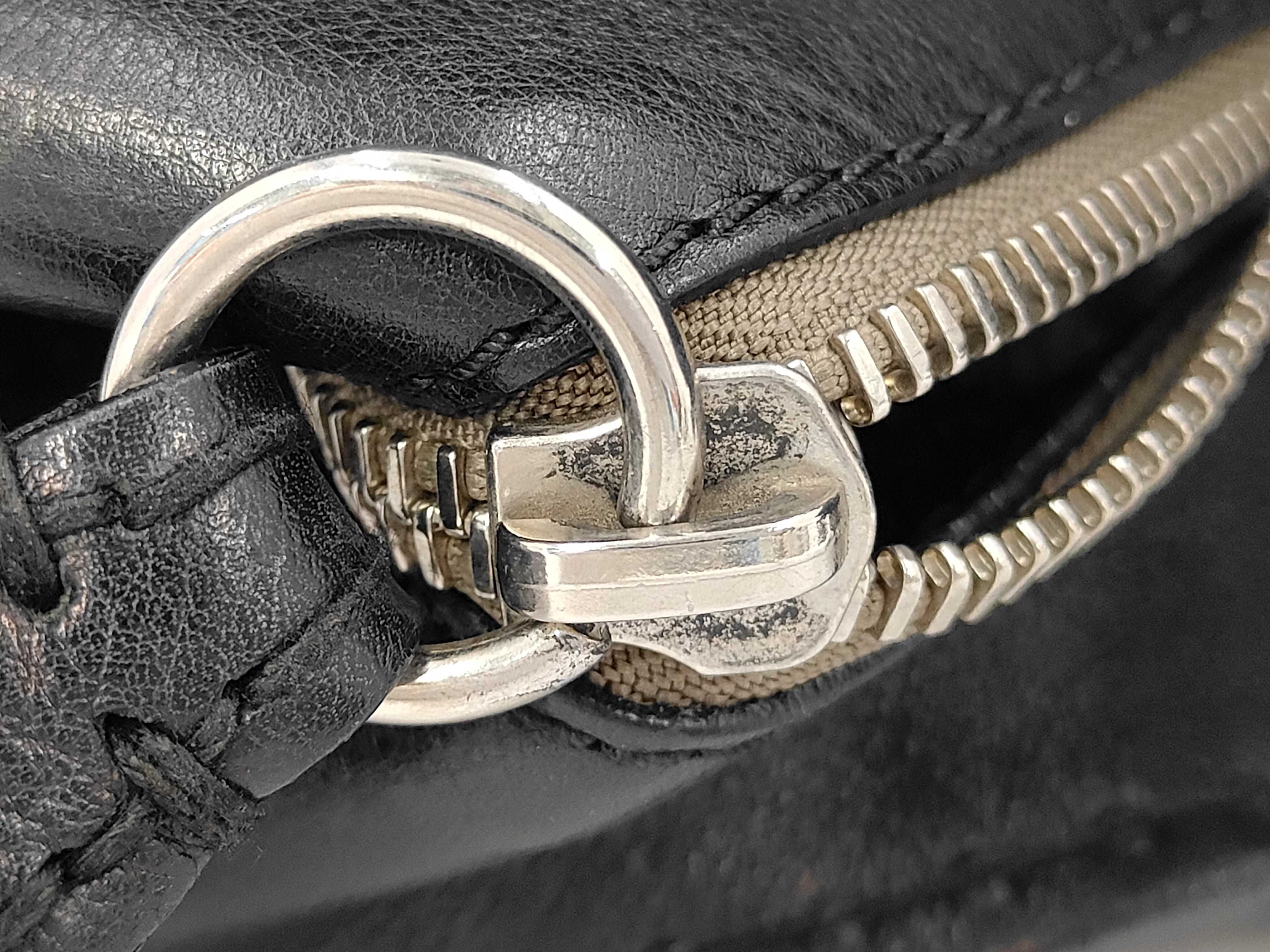 Chloé handbag, black leather handbag — view 8