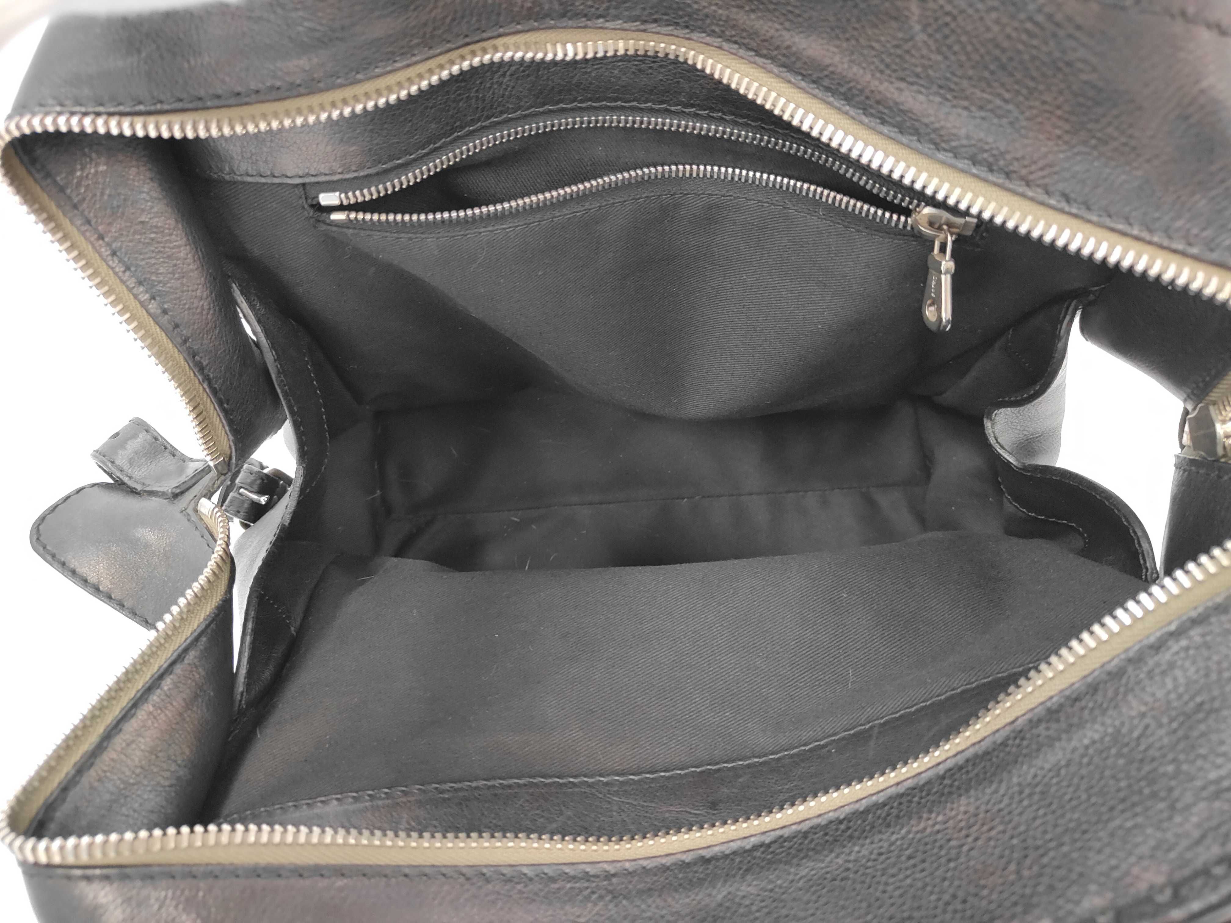 Chloé handbag, black leather handbag — view 9