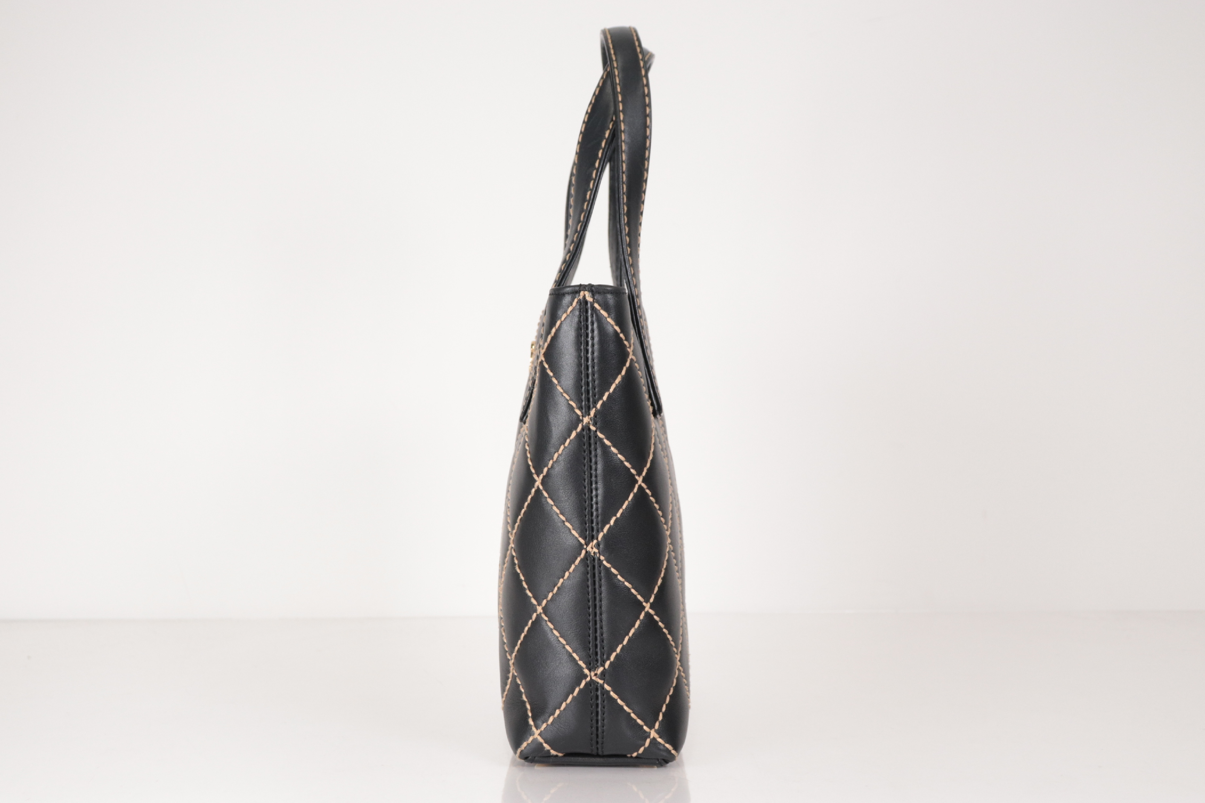 Wild Stitch Calfskin Tote Bag (Serial Number 7) — view 4