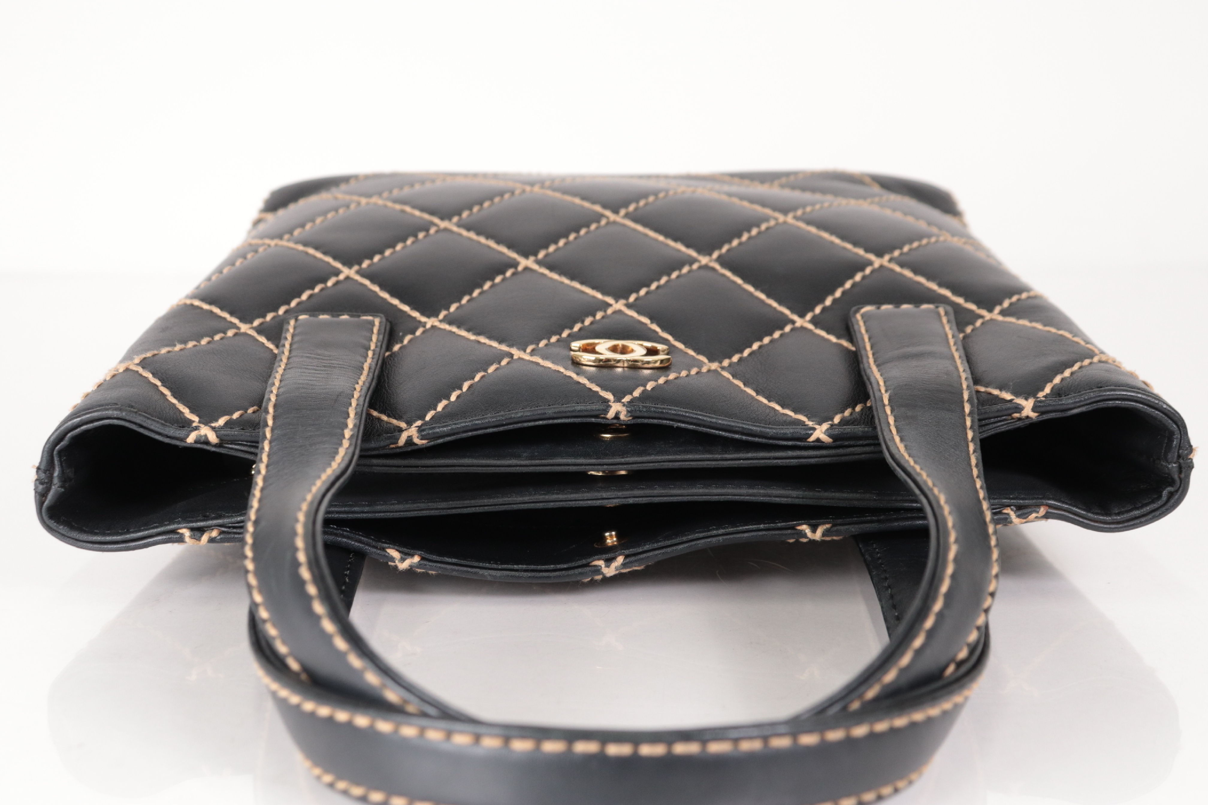 Wild Stitch Calfskin Tote Bag (Serial Number 7) — view 6