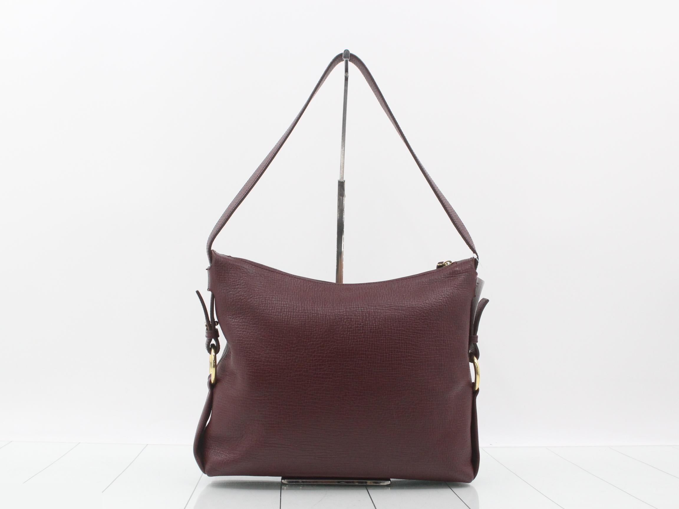 One-shoulder leather bag — view 2