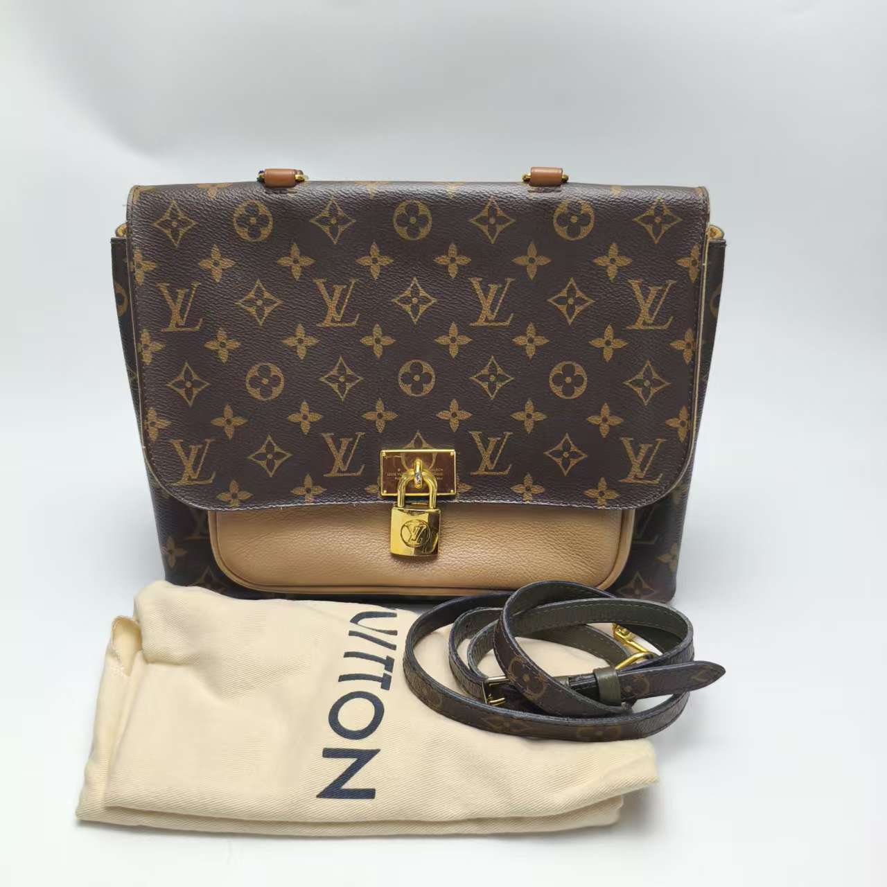 【*Shipped from: China*】LOUIS VUITTON Marignan PU Shoulder Bag — view 2