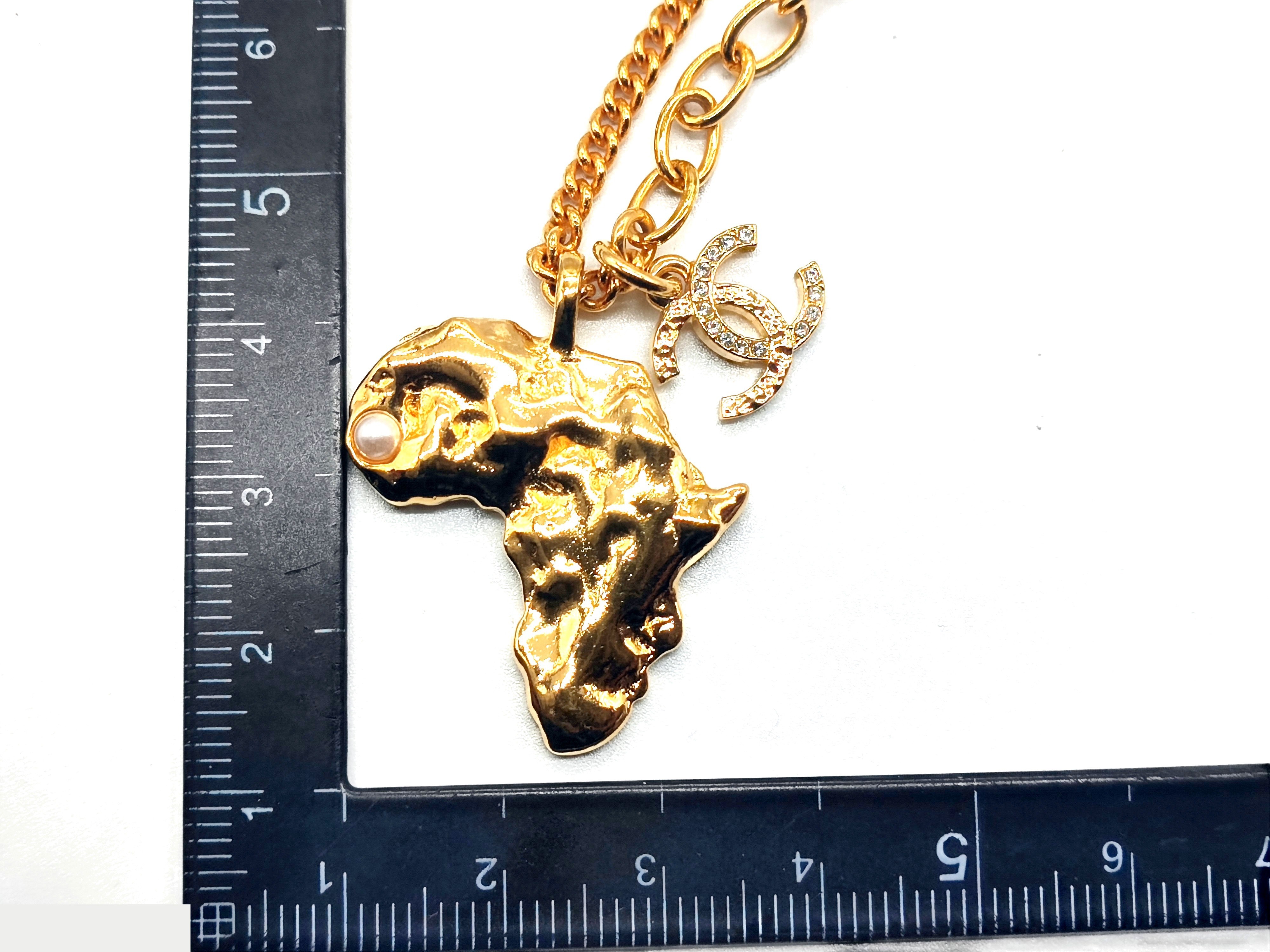 Coco Mark Rhinestone Necklace G23A, Chain approx. 53cm — view 4