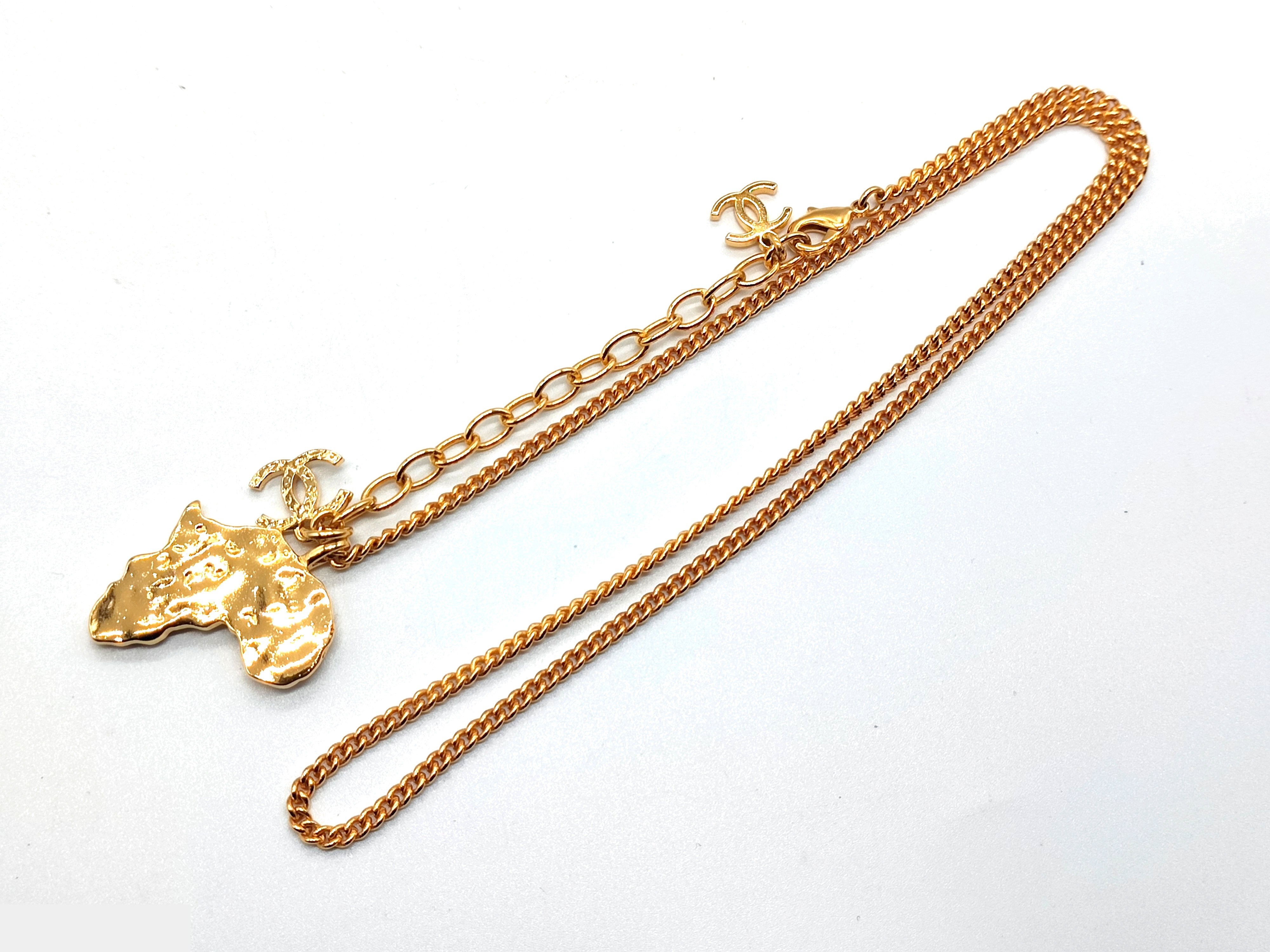 Coco Mark Rhinestone Necklace G23A, Chain approx. 53cm — view 9
