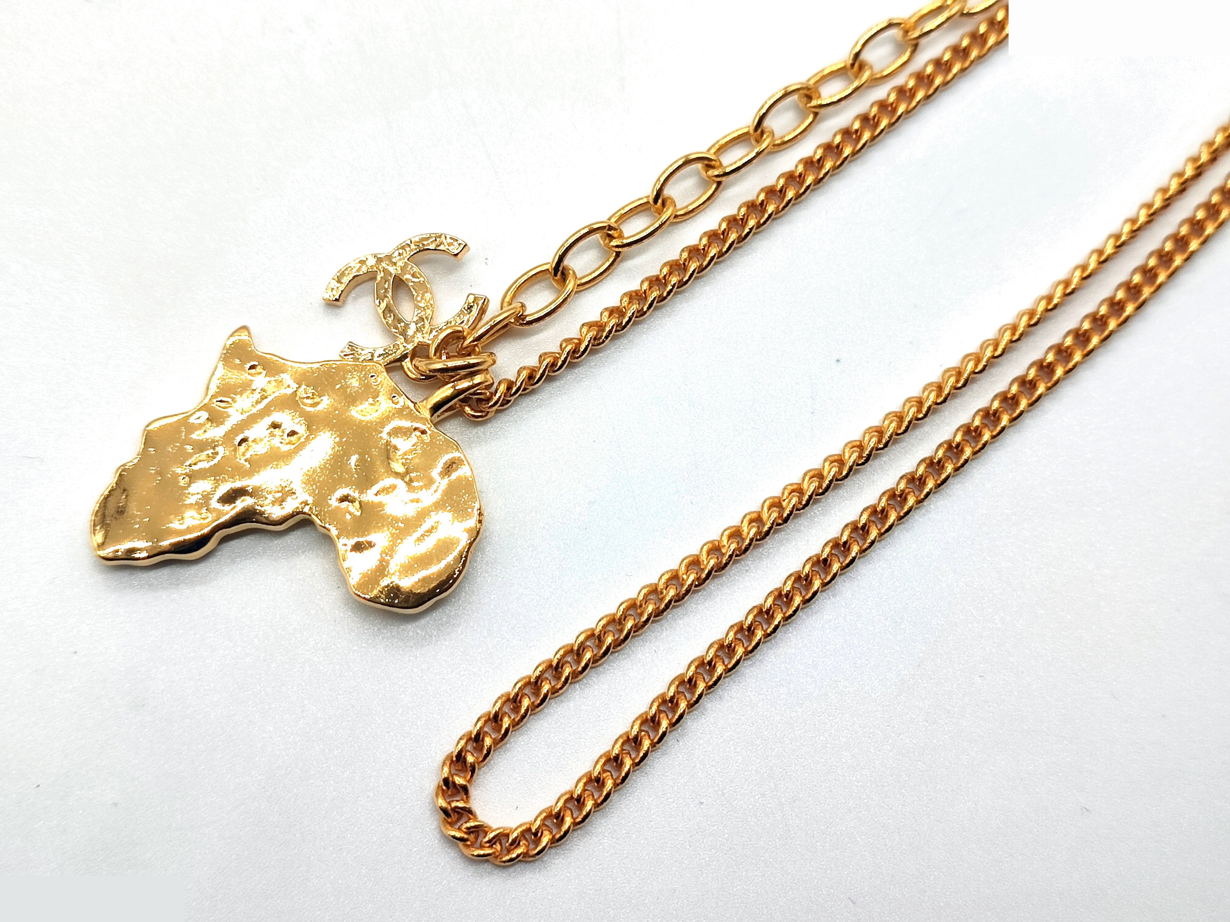 Coco Mark Rhinestone Necklace G23A, Chain approx. 53cm — view 10