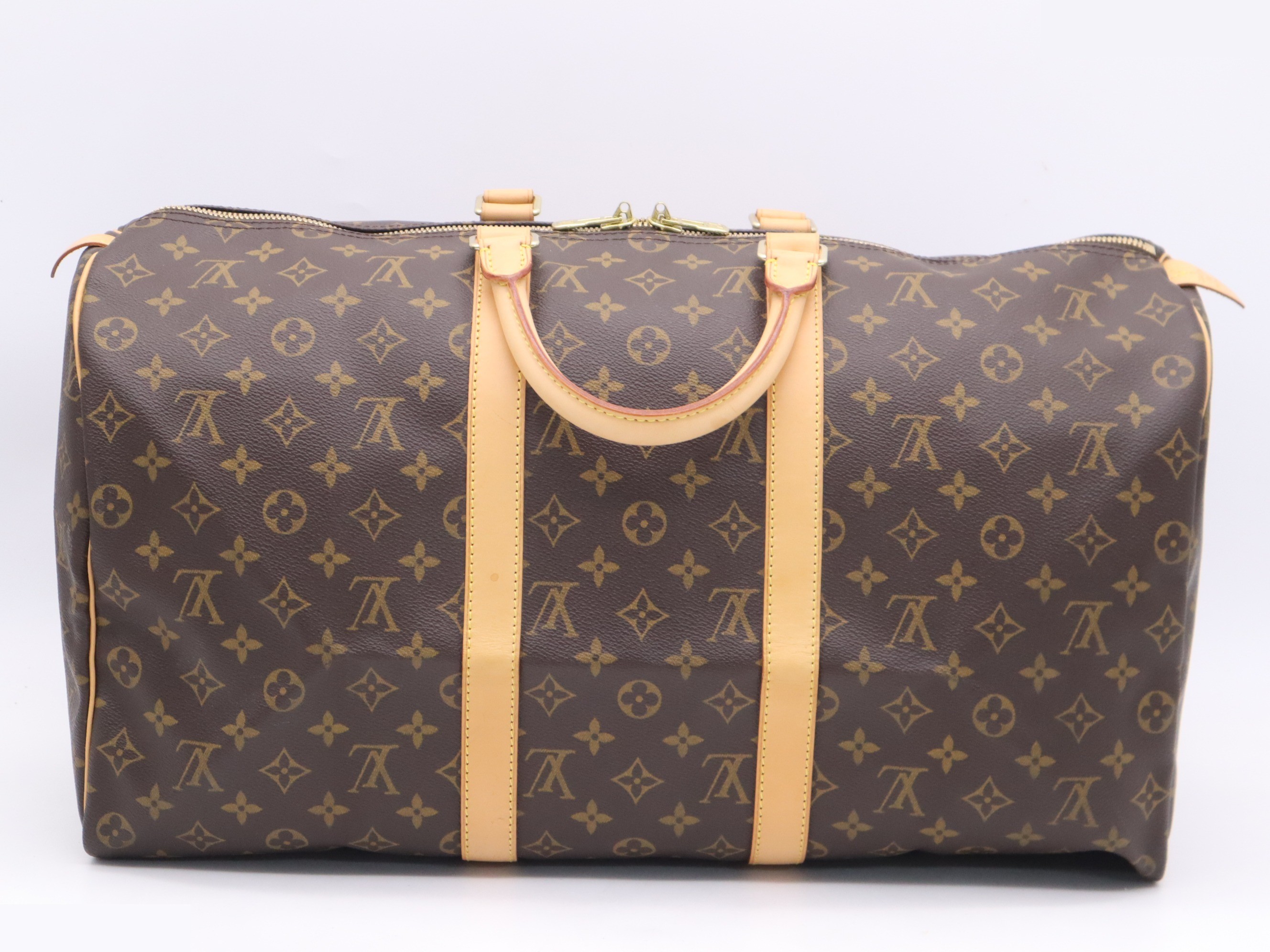 Keepall 50 with padlock and handle. — view 2