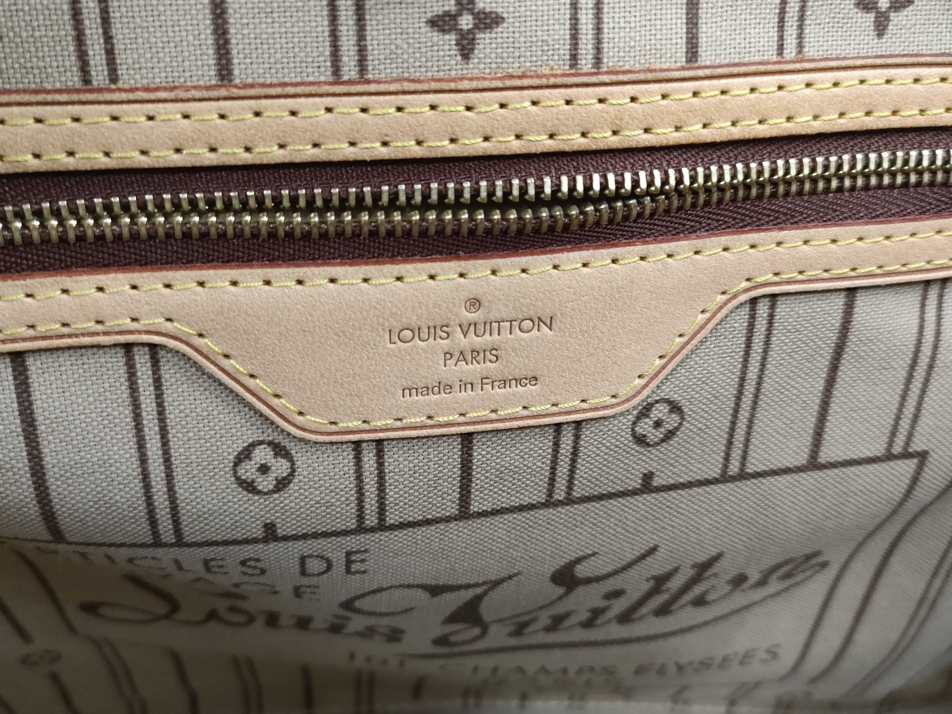 Monogram Louis Vuitton Neverfull MM Tote Bag — view 10
