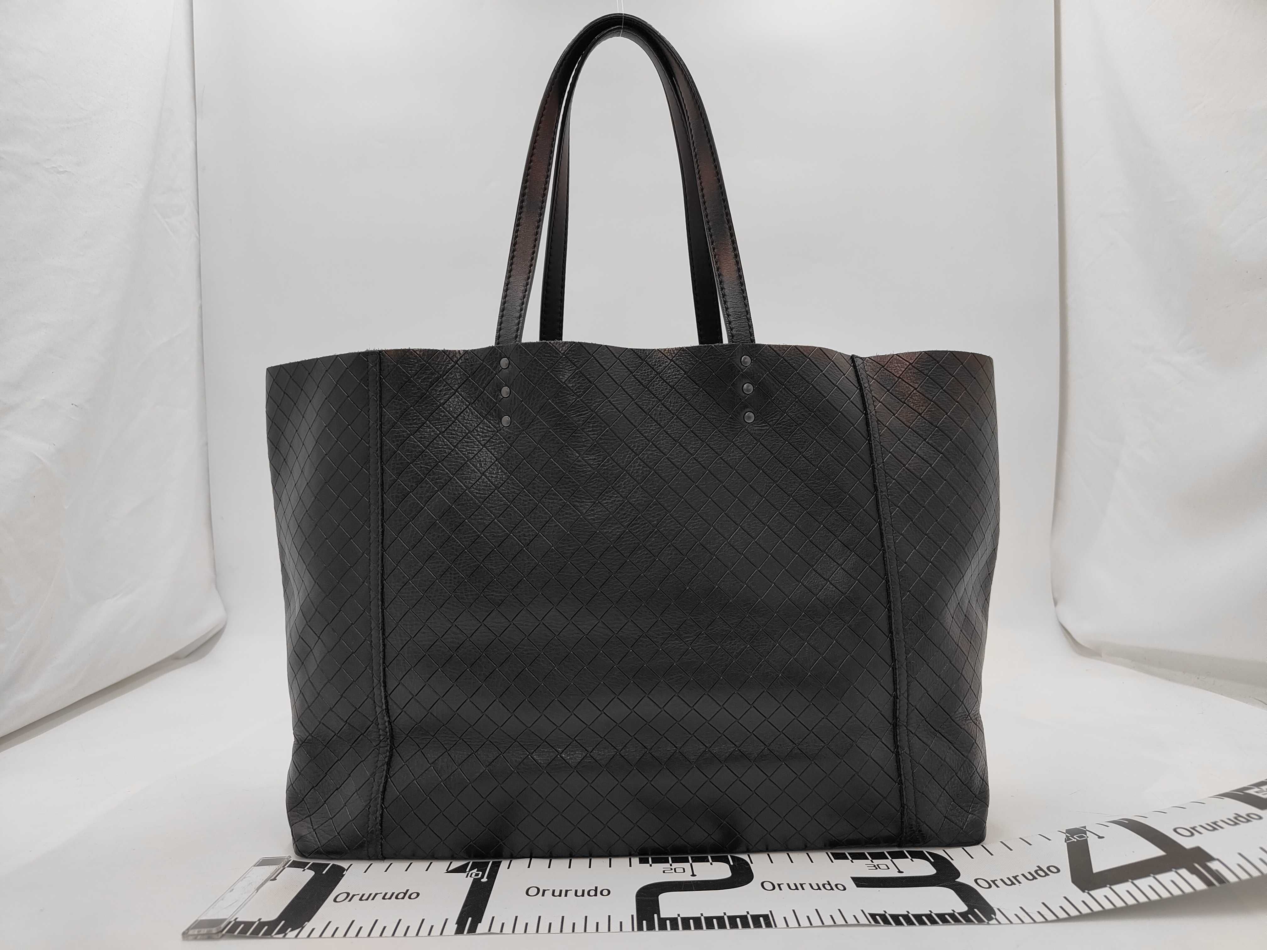 Intreccio Mirage Black Tote Bag — view 2