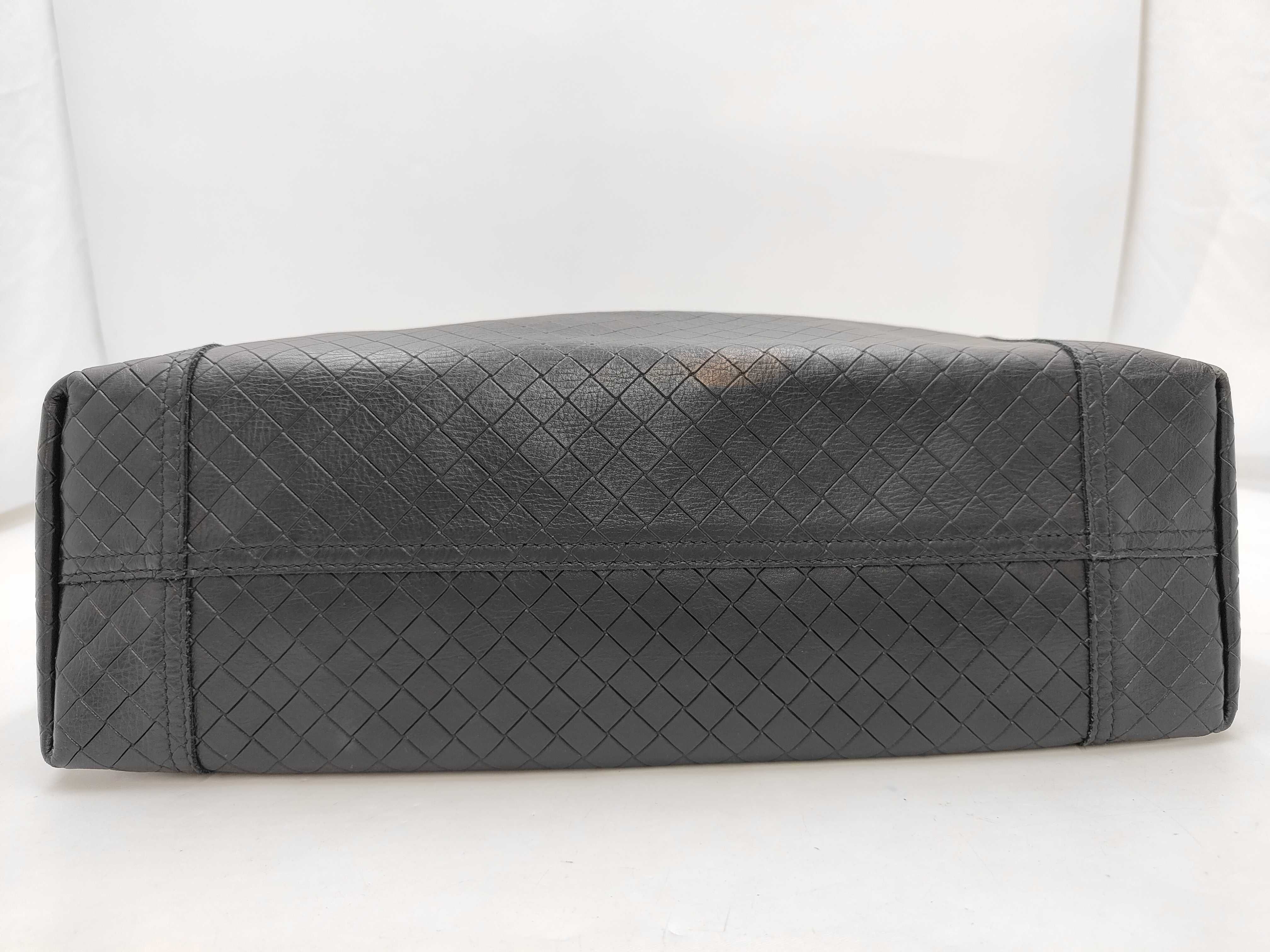 Intreccio Mirage Black Tote Bag — view 3