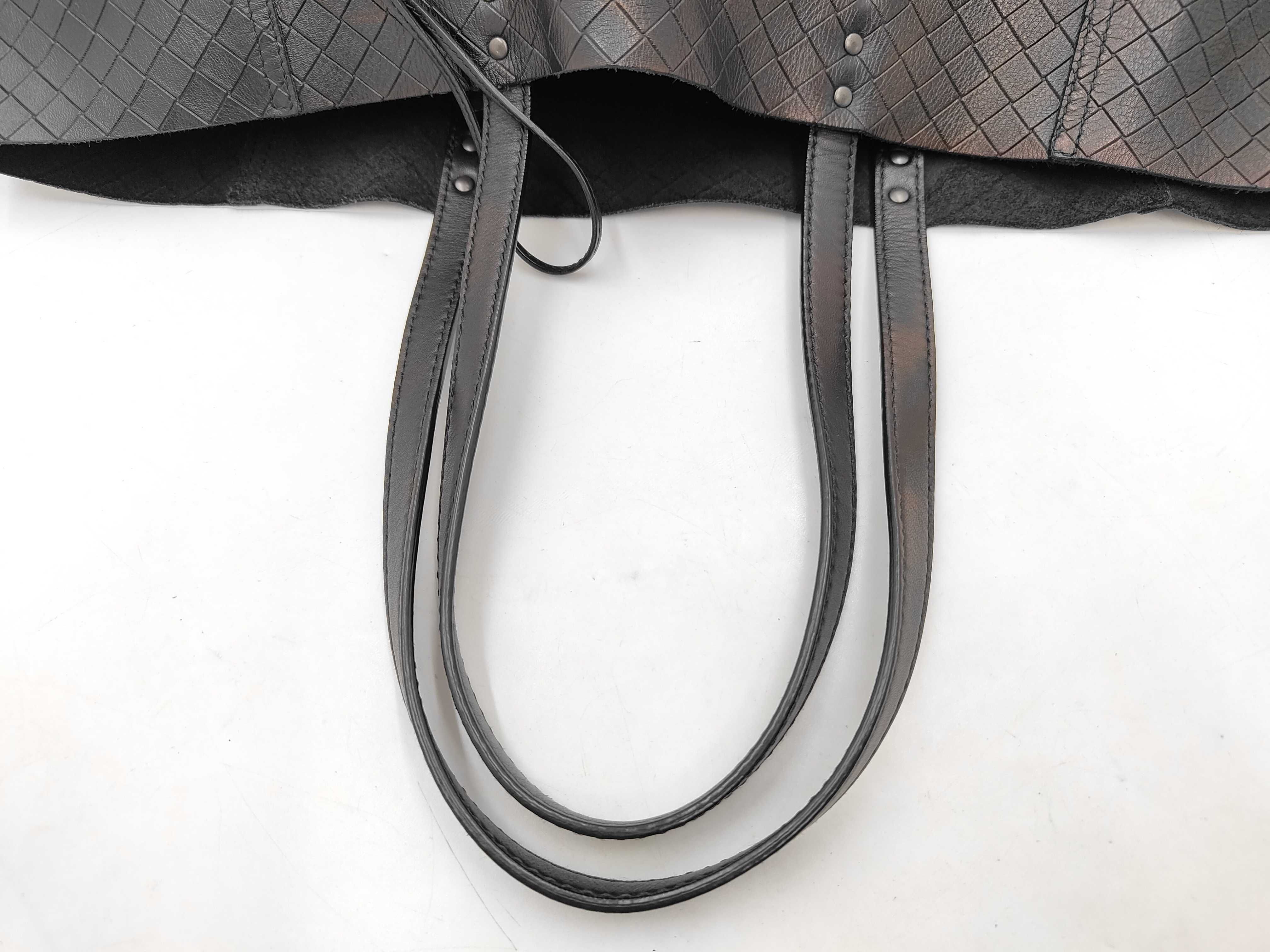 Intreccio Mirage Black Tote Bag — view 4