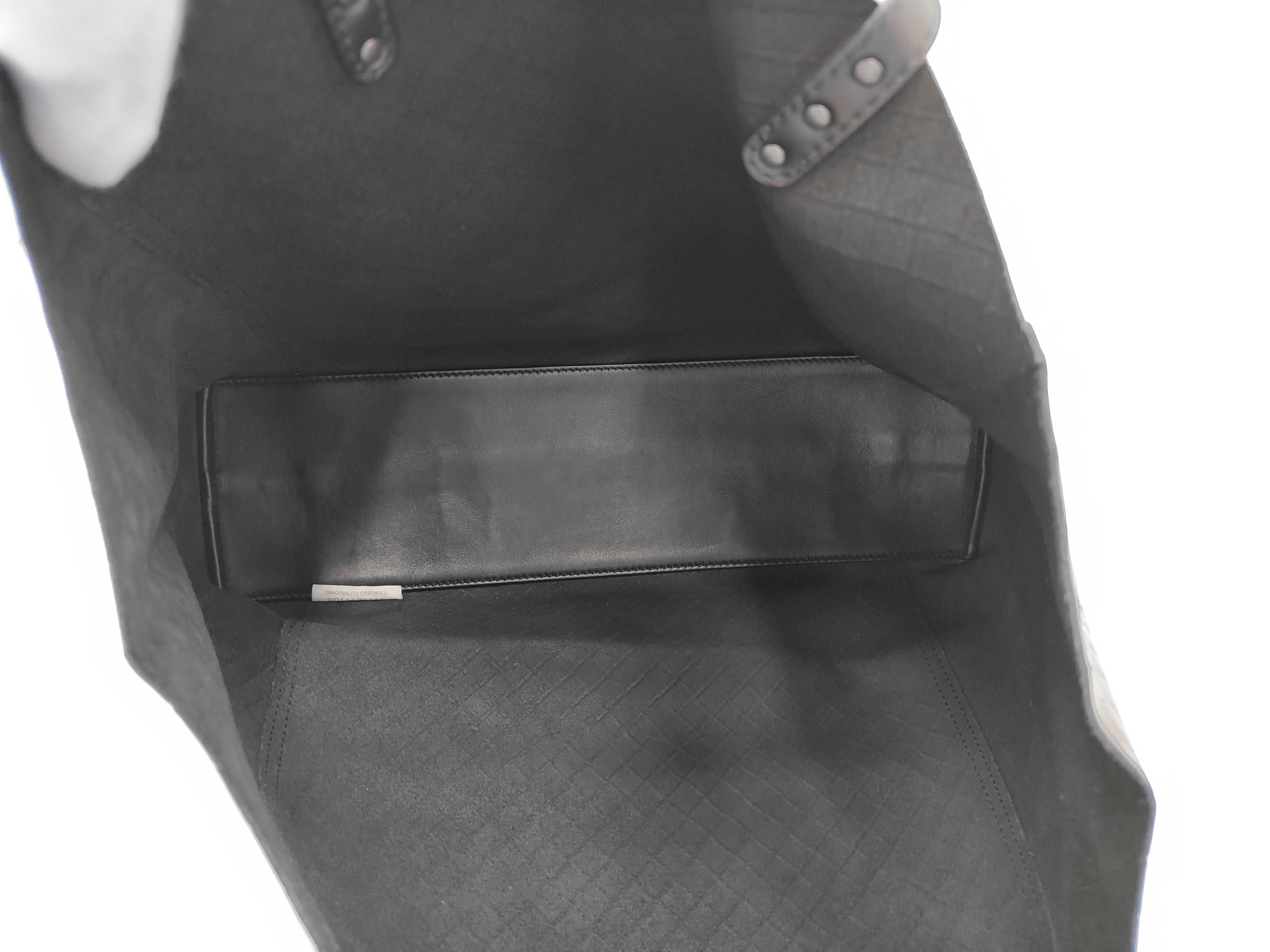 Intreccio Mirage Black Tote Bag — view 8
