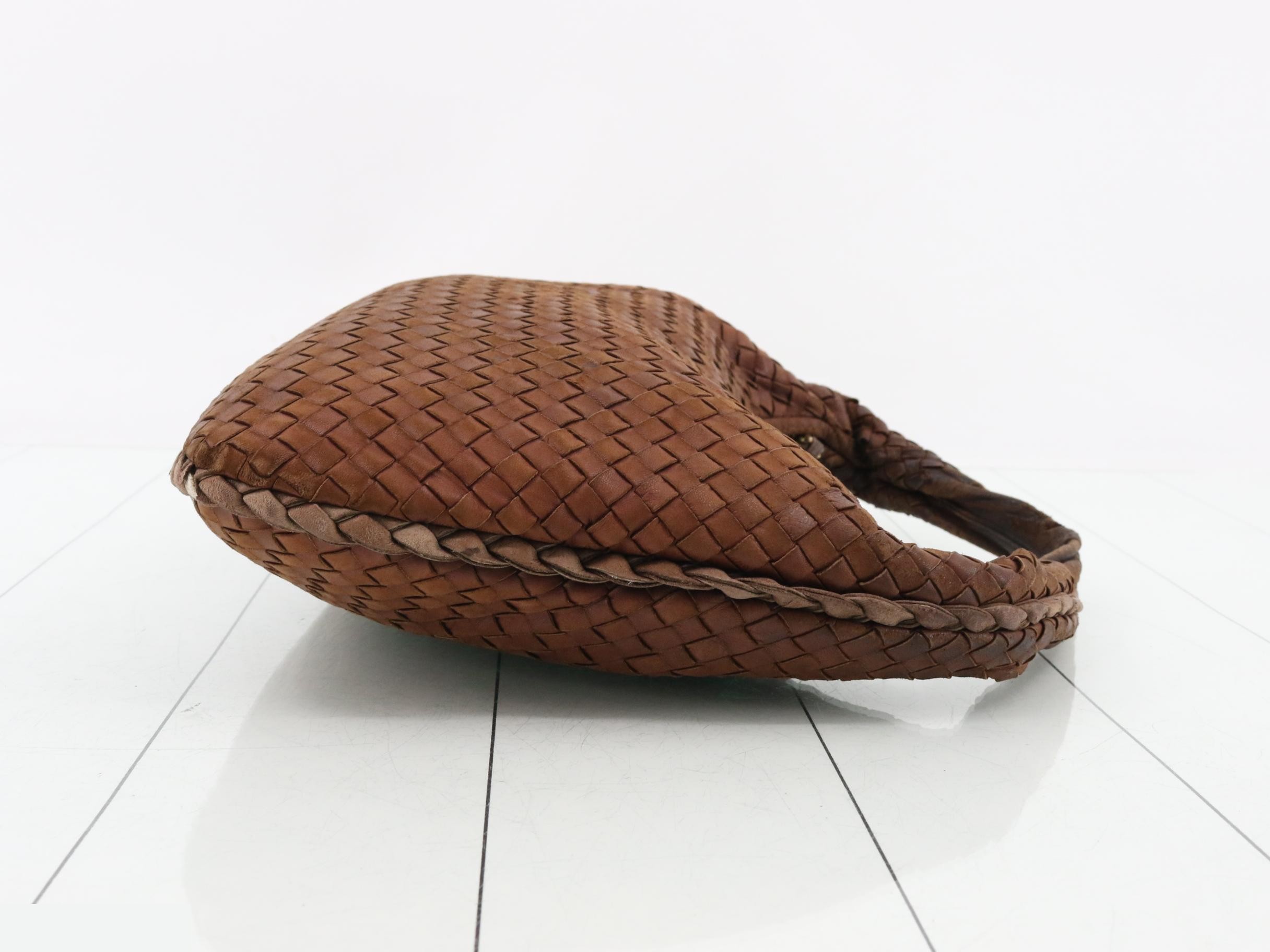 Intrecciato Hobo Handbag — view 3