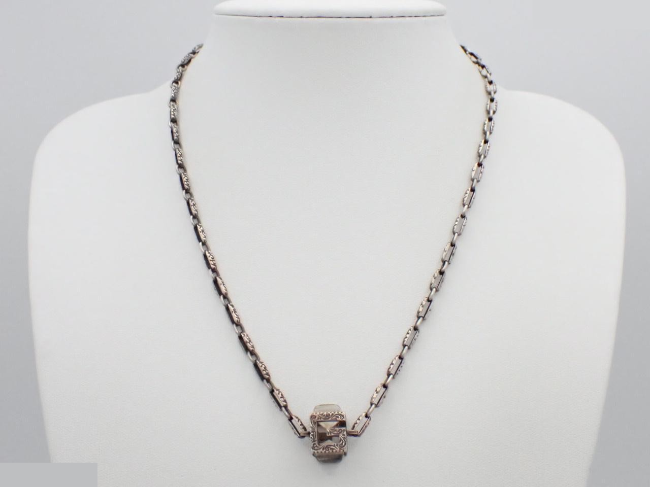 Comes with box and bag. Necklace/pendant. Neck circumference approximately 42cm. Ag925/17.4g — view 3