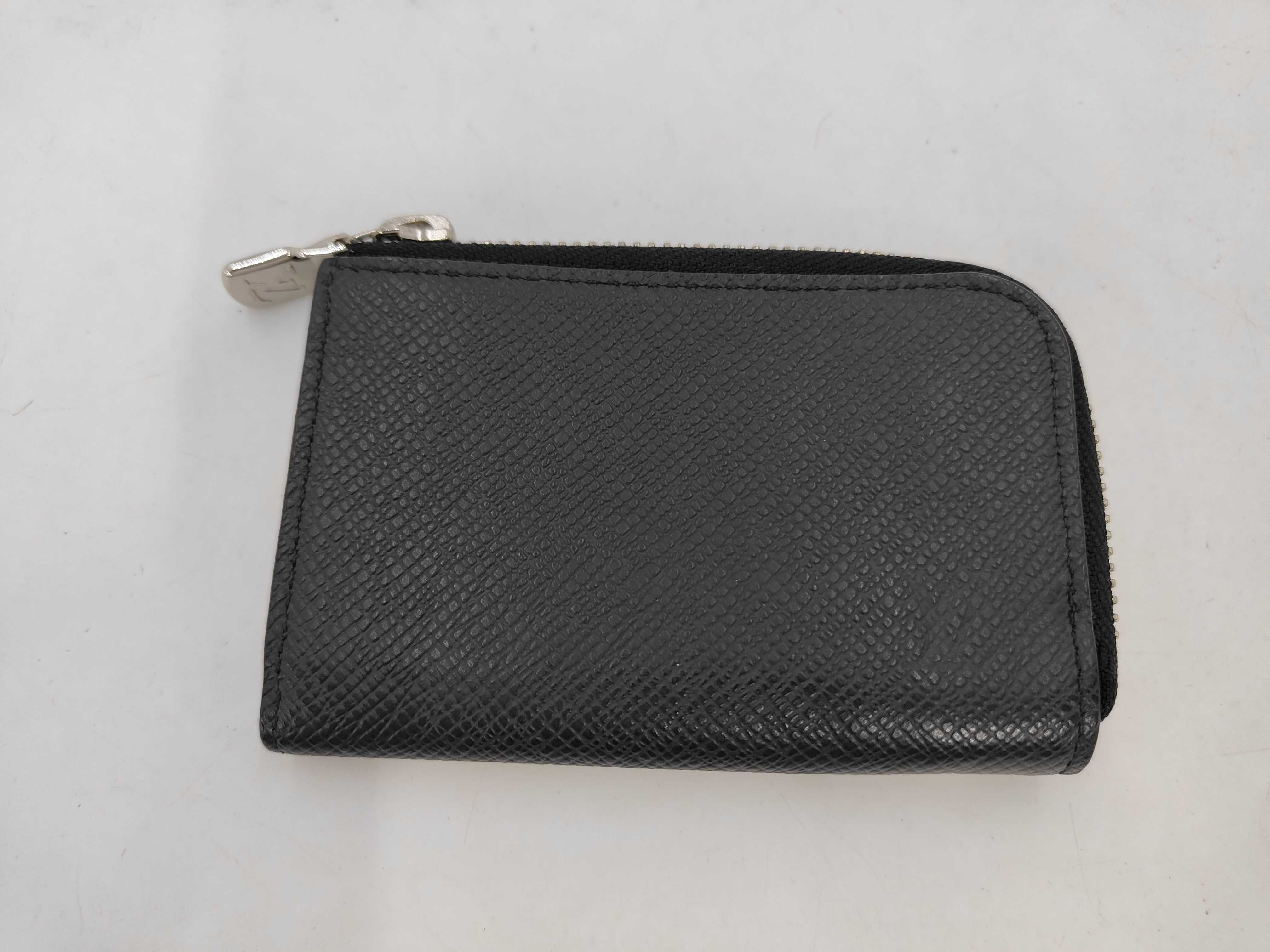 Taiga Portemonnaie Jour M63375 Noir Coin Purse Coin Case