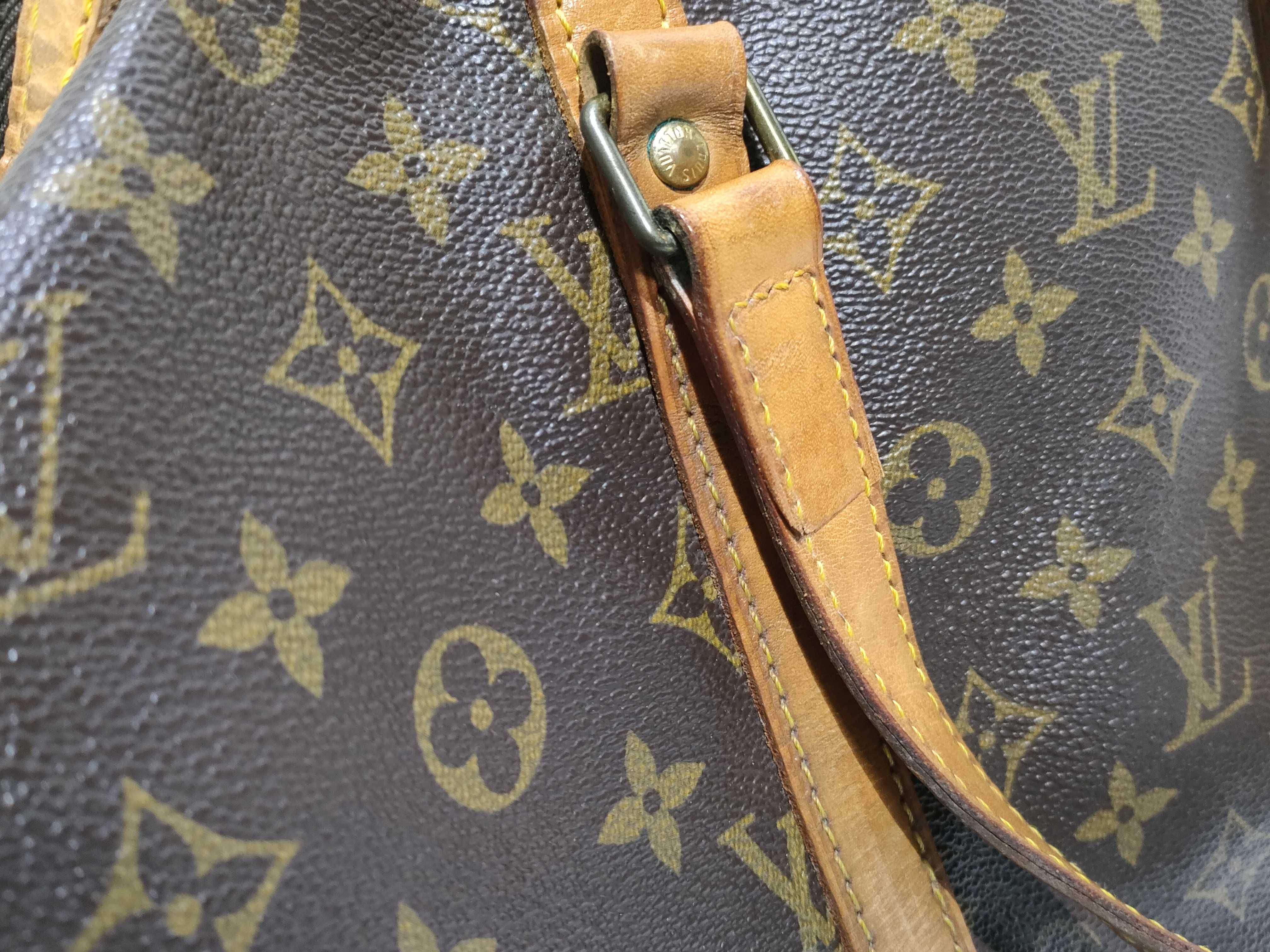 Monogram Louis Vuitton Monogram Saxophone Souple 35 M41626 Handbag — view 13