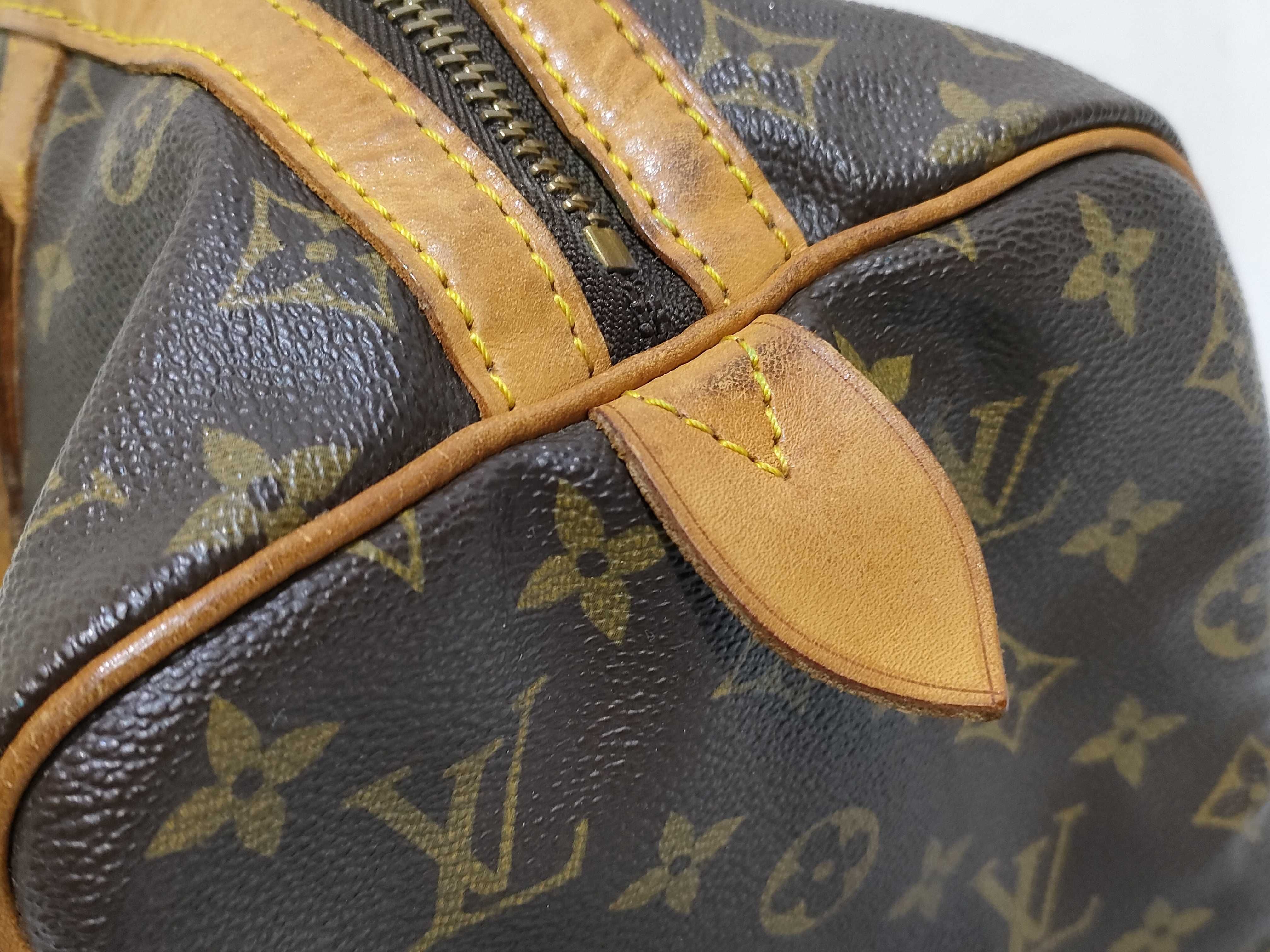 Monogram Louis Vuitton Monogram Saxophone Souple 35 M41626 Handbag — view 14