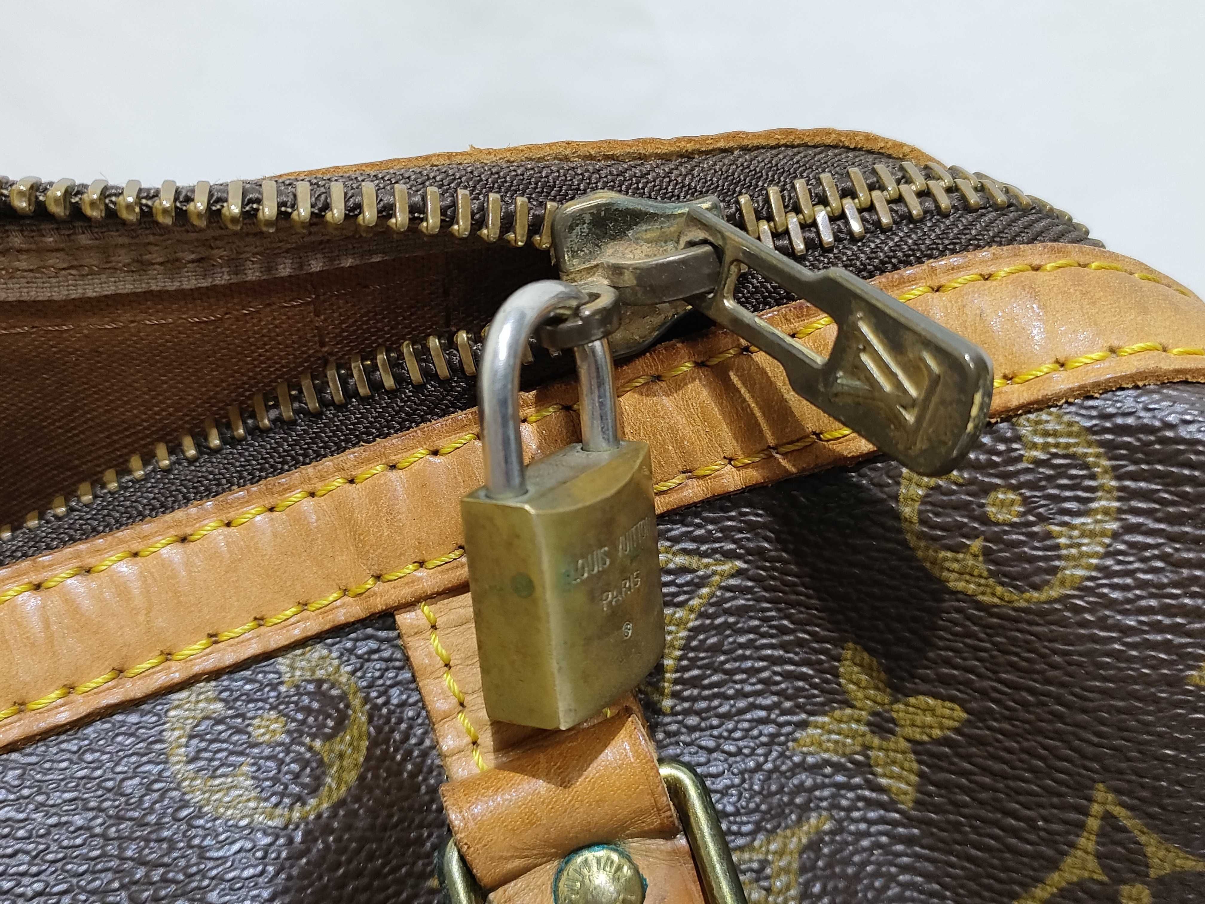 Monogram Louis Vuitton Monogram Saxophone Souple 35 M41626 Handbag — view 15