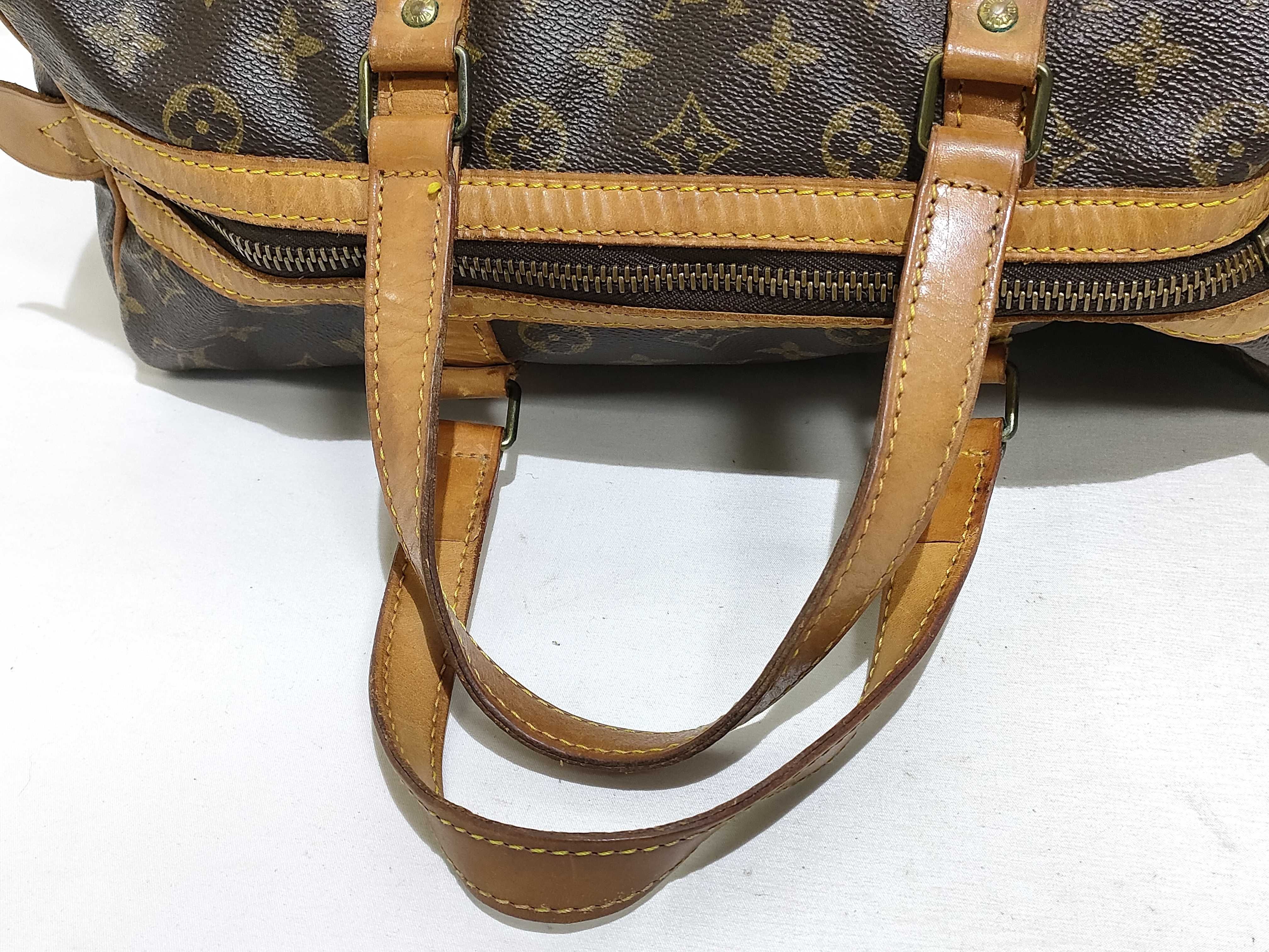 Monogram Louis Vuitton Monogram Saxophone Souple 35 M41626 Handbag — view 3