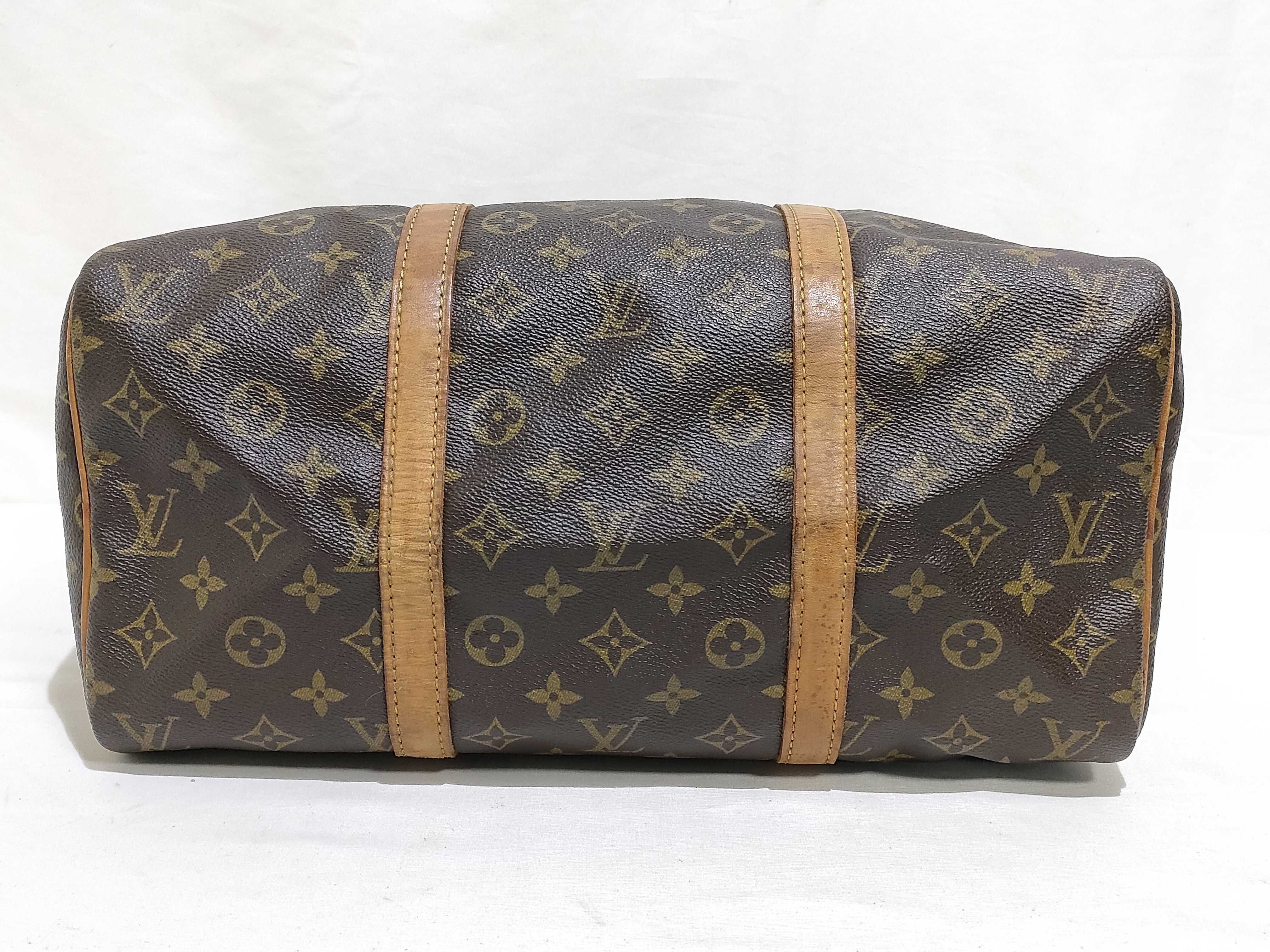 Monogram Louis Vuitton Monogram Saxophone Souple 35 M41626 Handbag — view 7