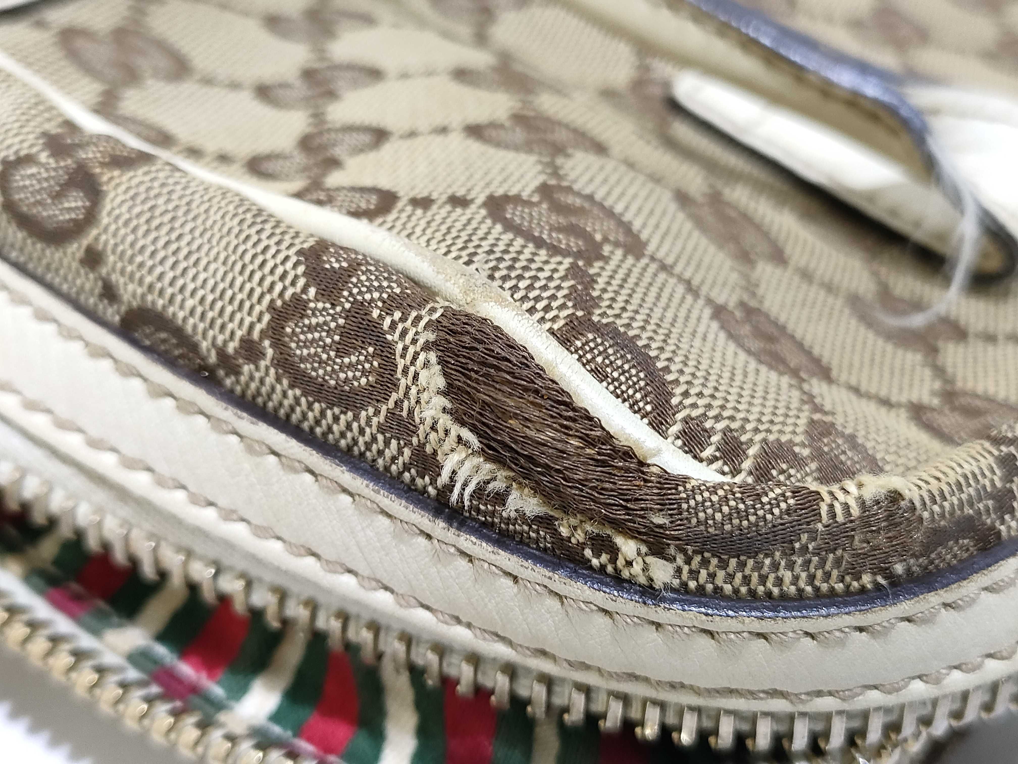 GG Canvas Interlocking G Handbag — view 14
