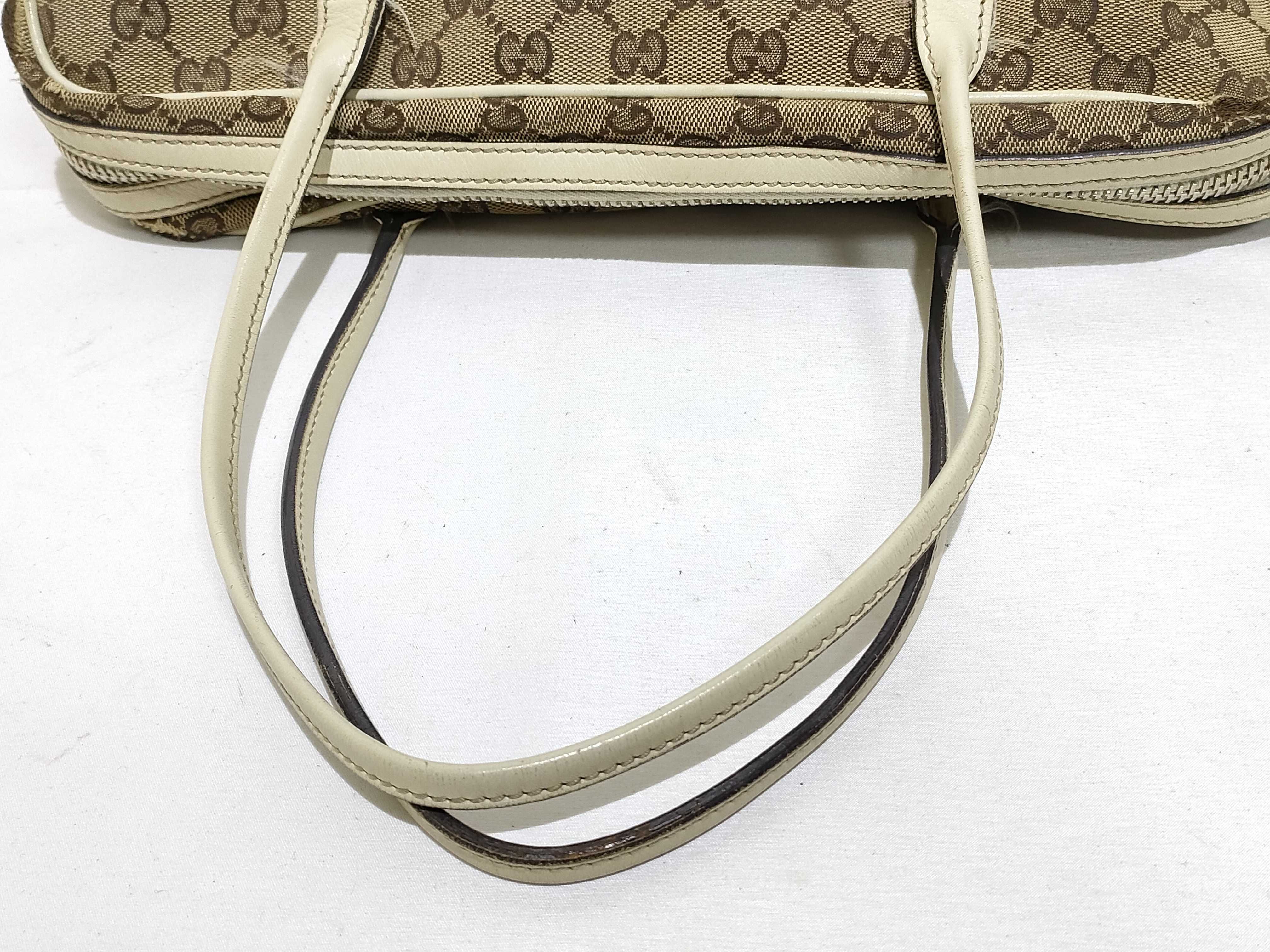 GG Canvas Interlocking G Handbag — view 3