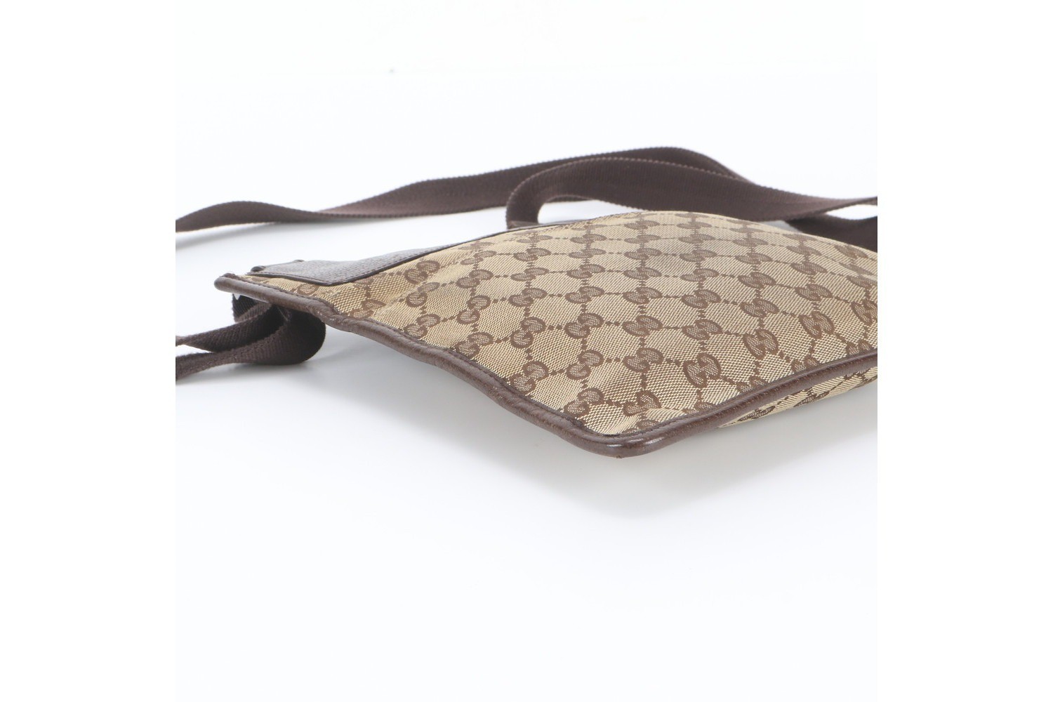 GG Canvas 27639 Leather Shoulder Bag (Crossbody) — view 5