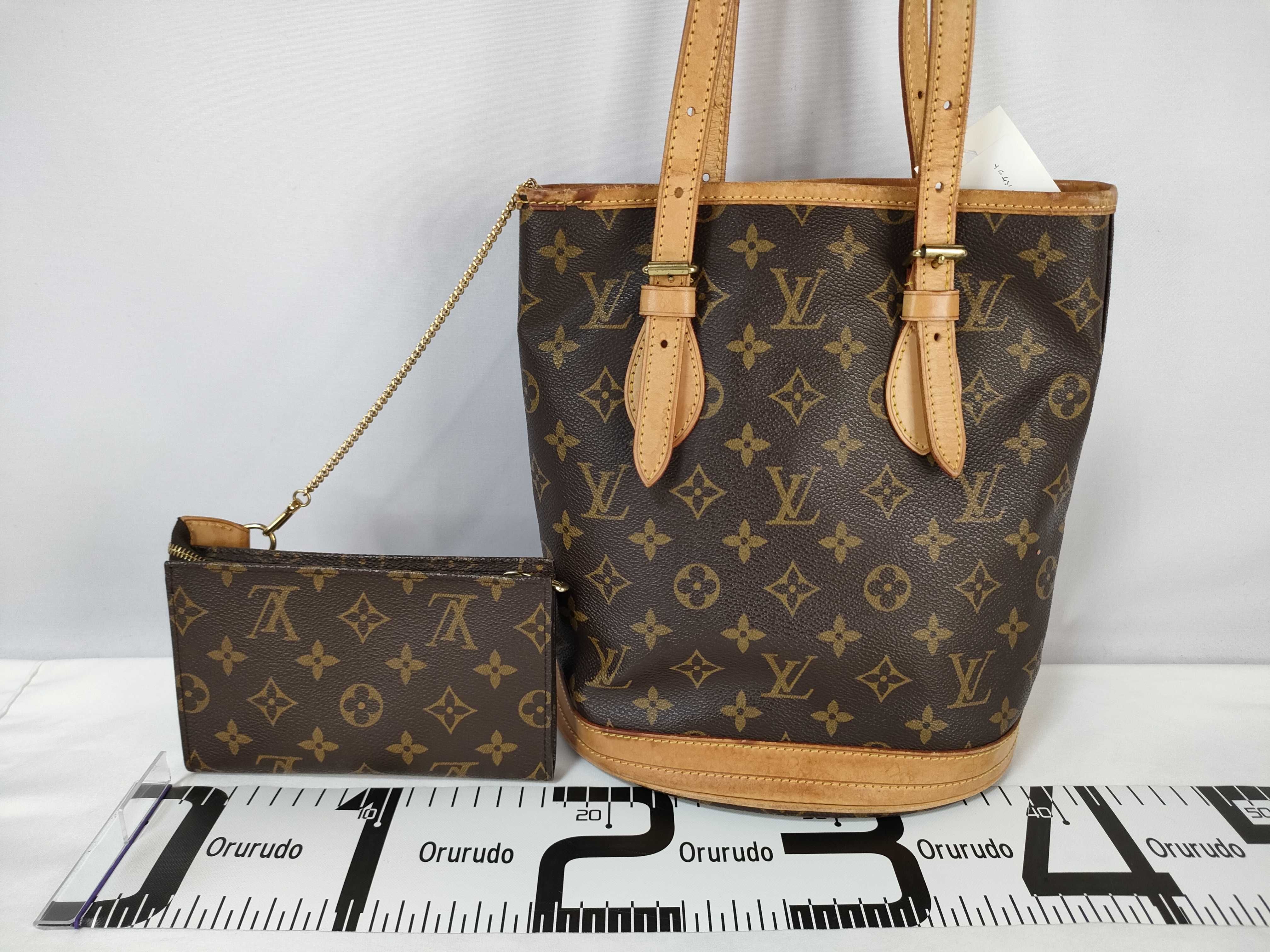 Monogram M42238 Petite Bucket Tote Bag — view 2