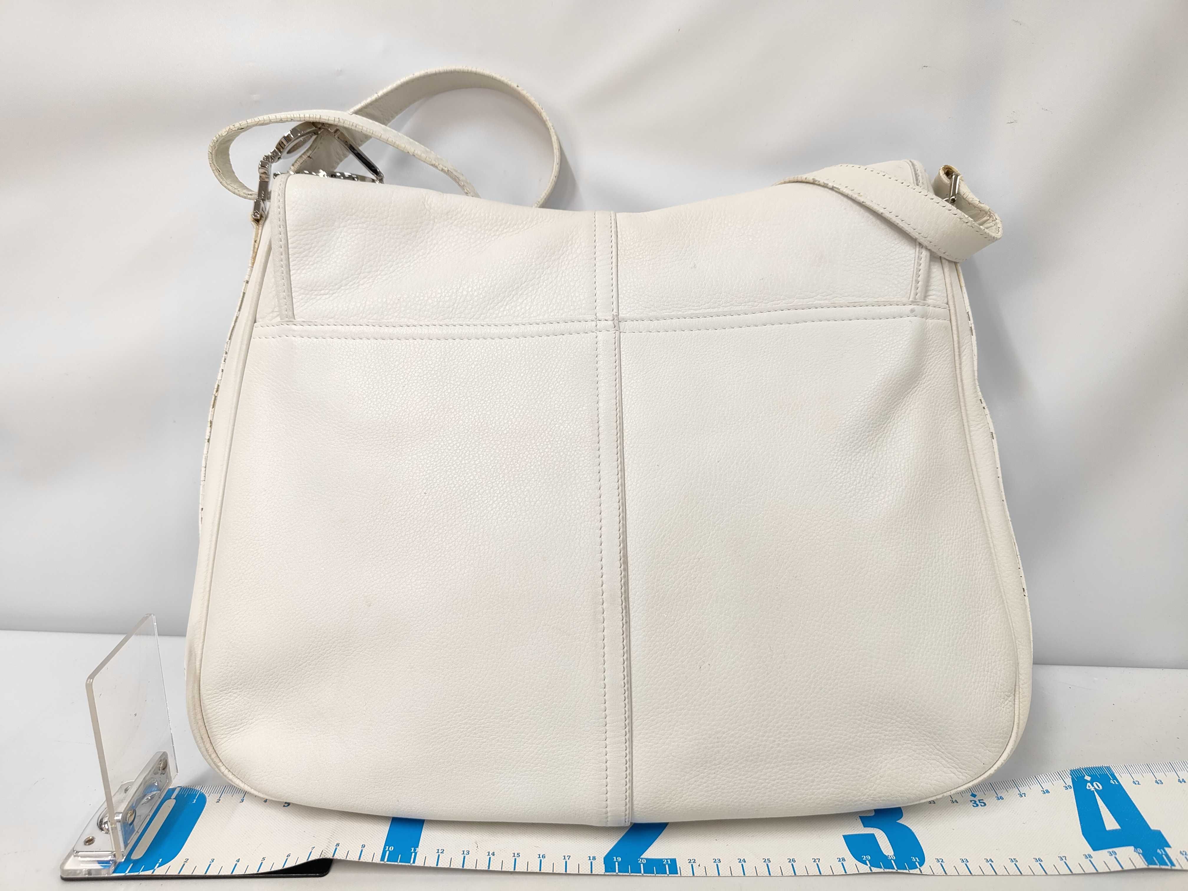 CD hardware leather shoulder bag — view 2