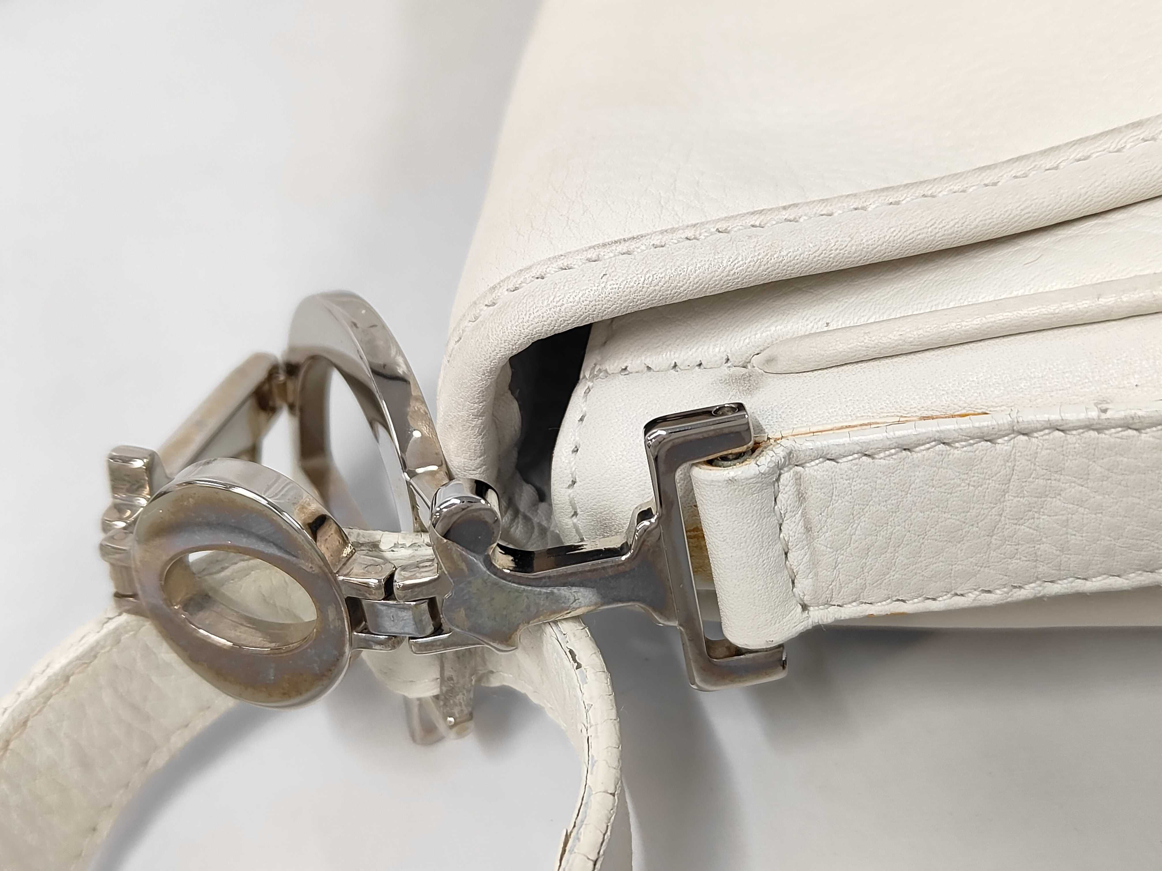 CD hardware leather shoulder bag — view 6