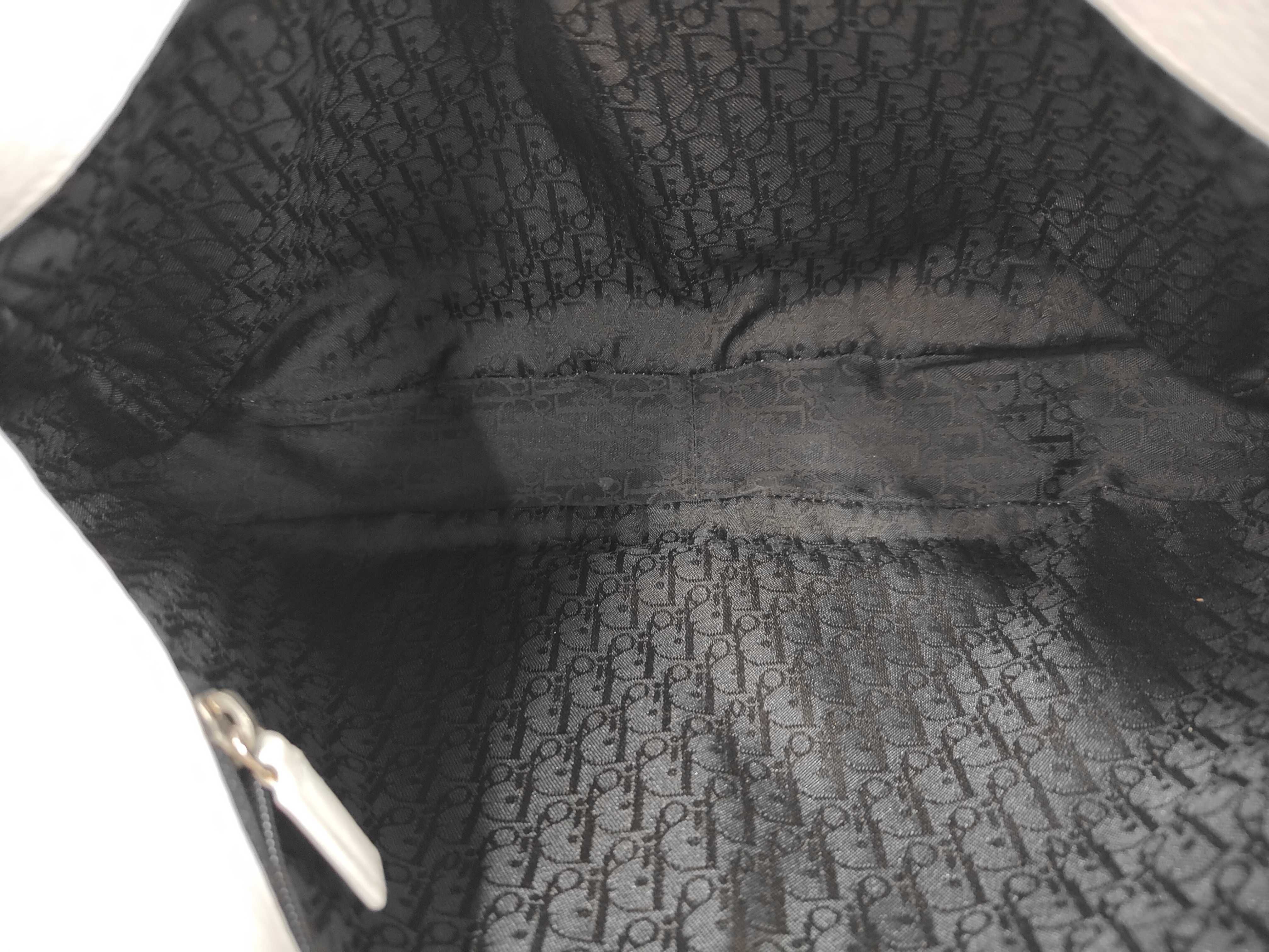 CD hardware leather shoulder bag — view 8