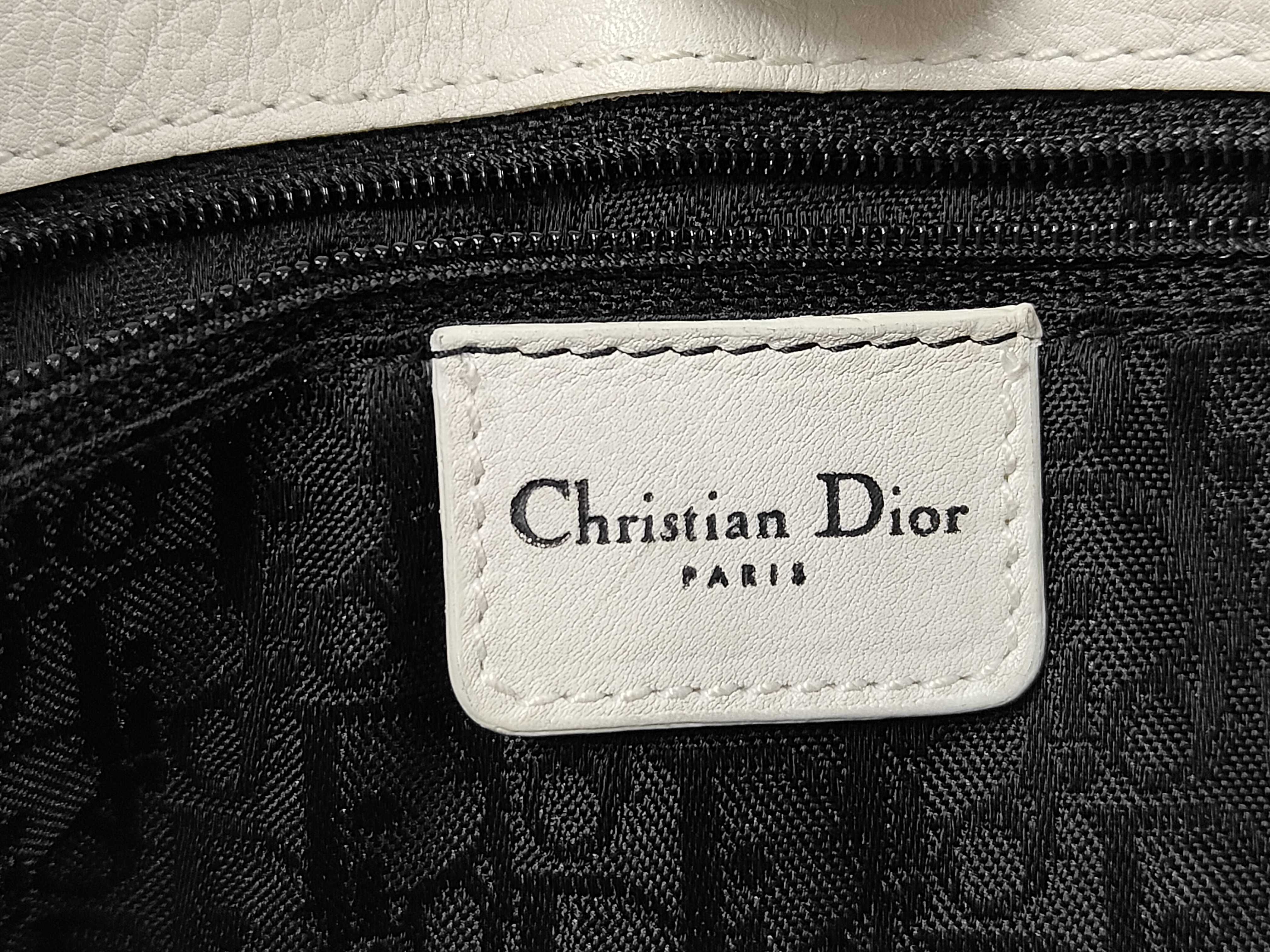 CD hardware leather shoulder bag — view 9